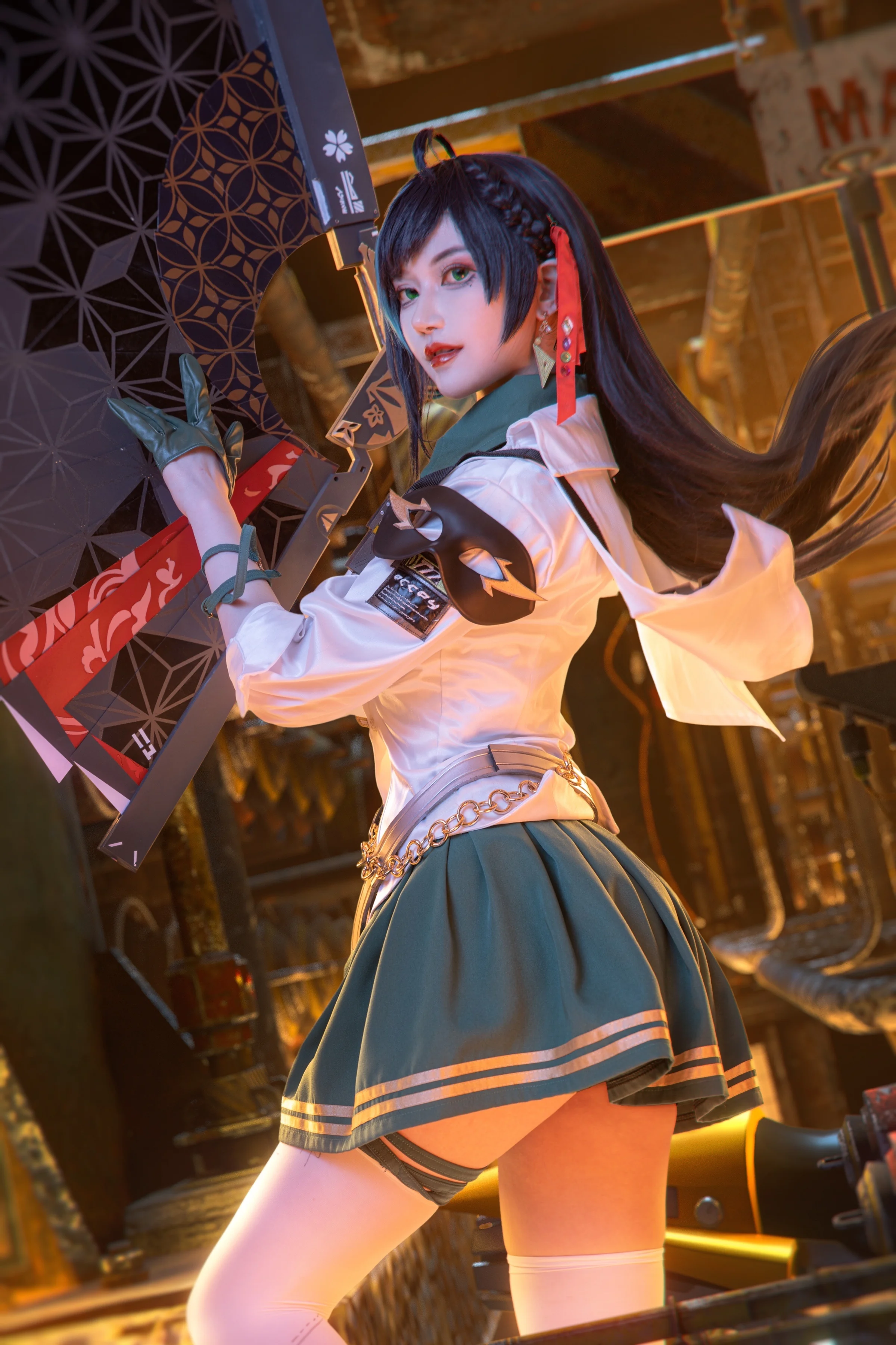 《幻塔》凛夜大小姐COS写真