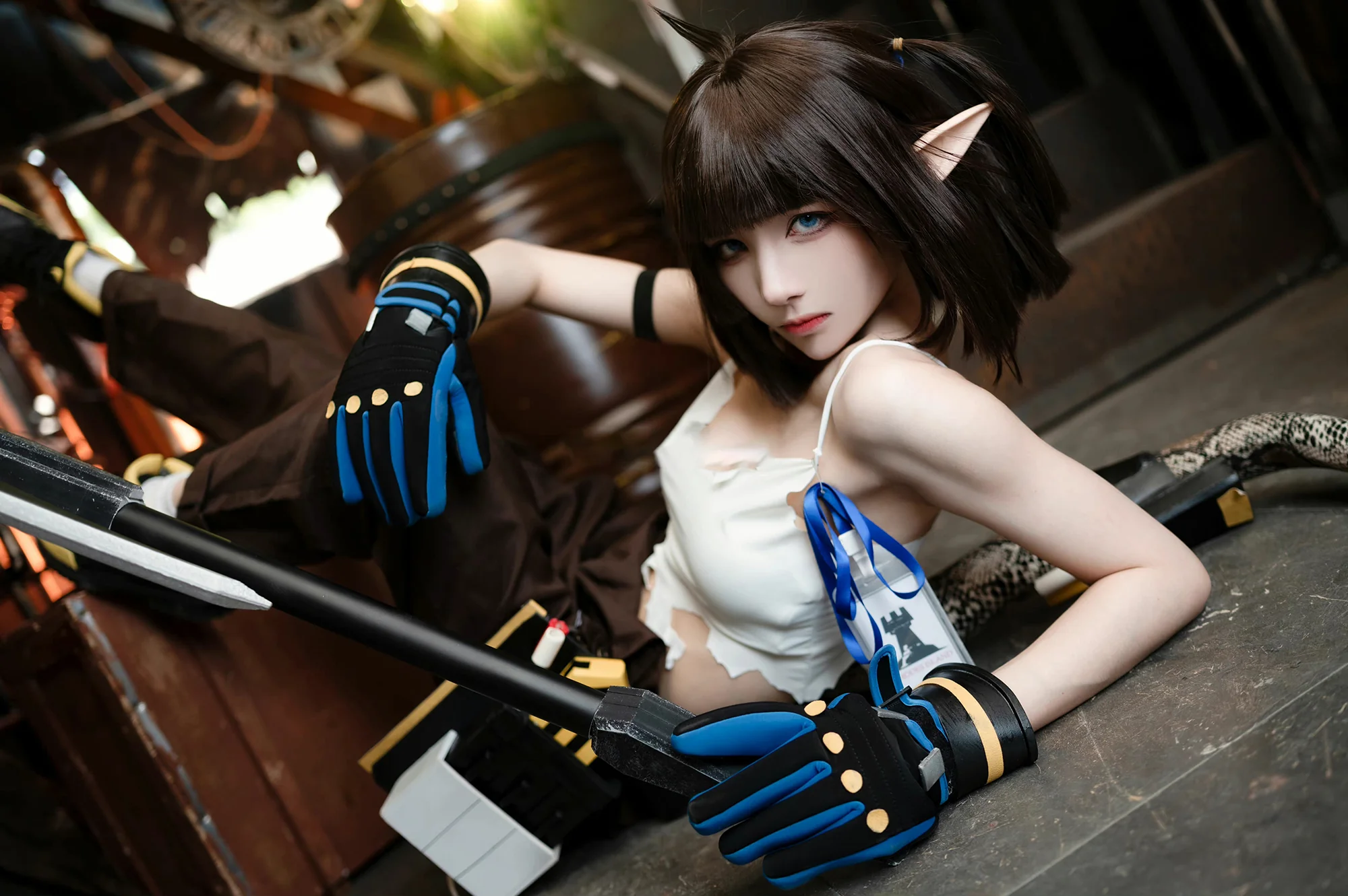 《明日方舟》森蚺COS写真
