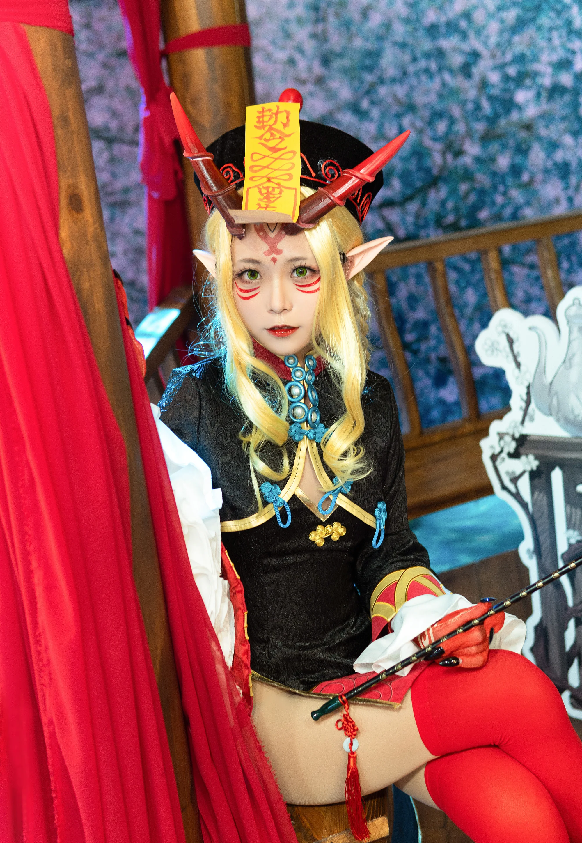 《Fate/Grand Order》茨木童子 僵尸娘COS写真