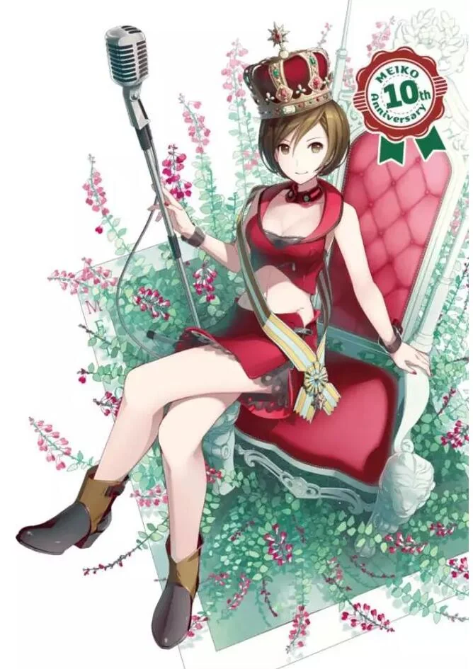 带刺的玫瑰，揭秘V家大姐Meiko｜高清图片集