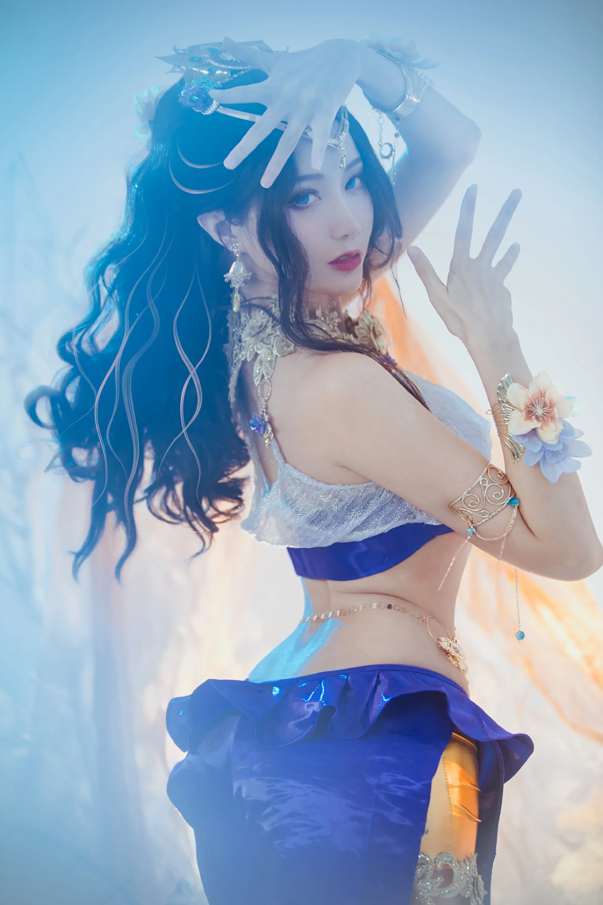 《永劫无间》迦南花无痕COS写真