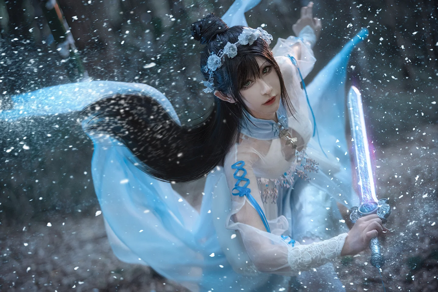 《永劫无间》顾清寒COS写真