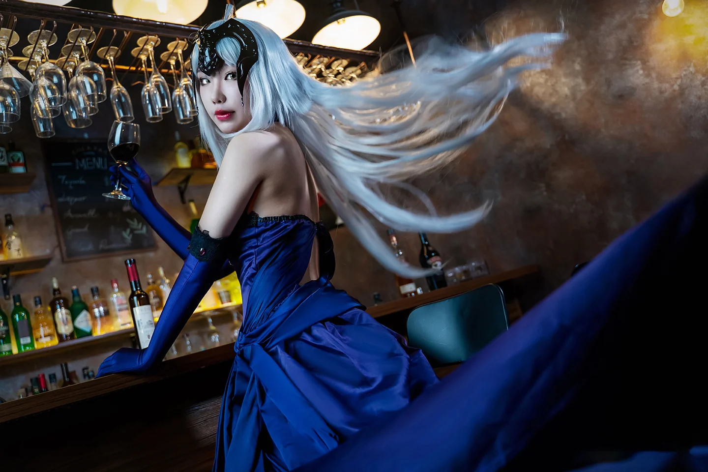 《Fate/Grand Order》黑贞德COS写真