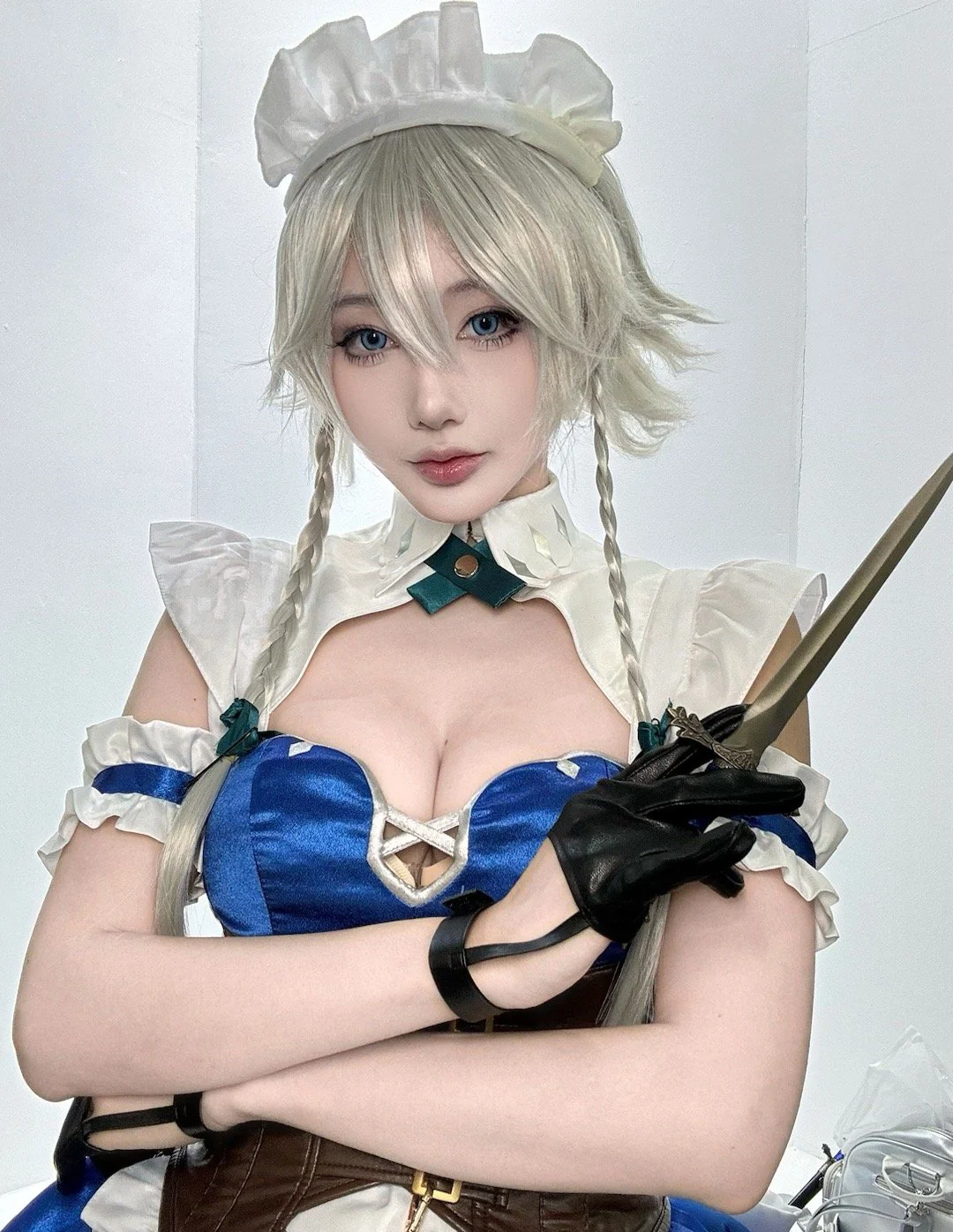 《东方Project》十六夜咲夜 潇洒的女仆长COS写真