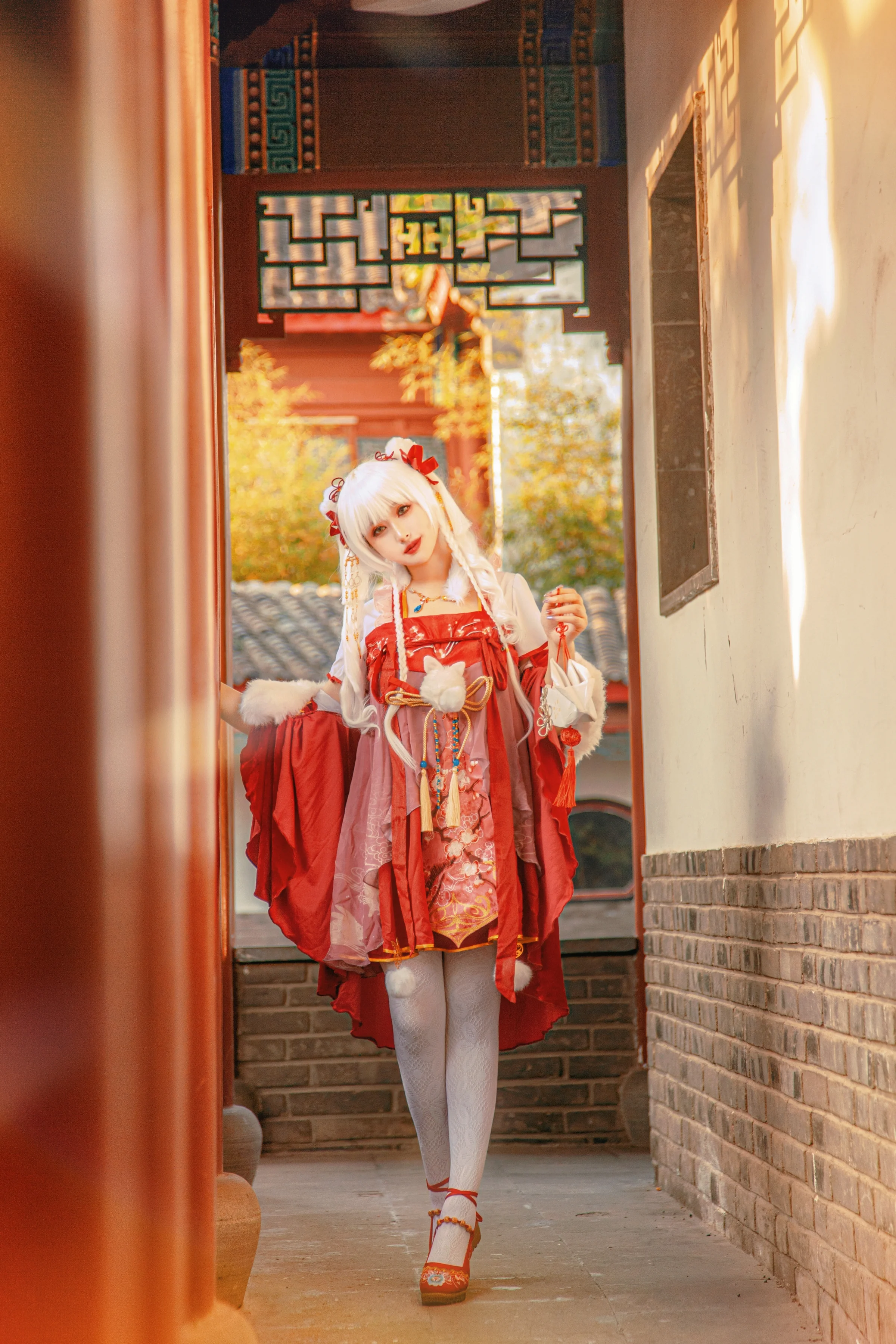 元宵COS写真~ 奇迹暖暖/上元灯花宴套装 点花灯看花裙啦