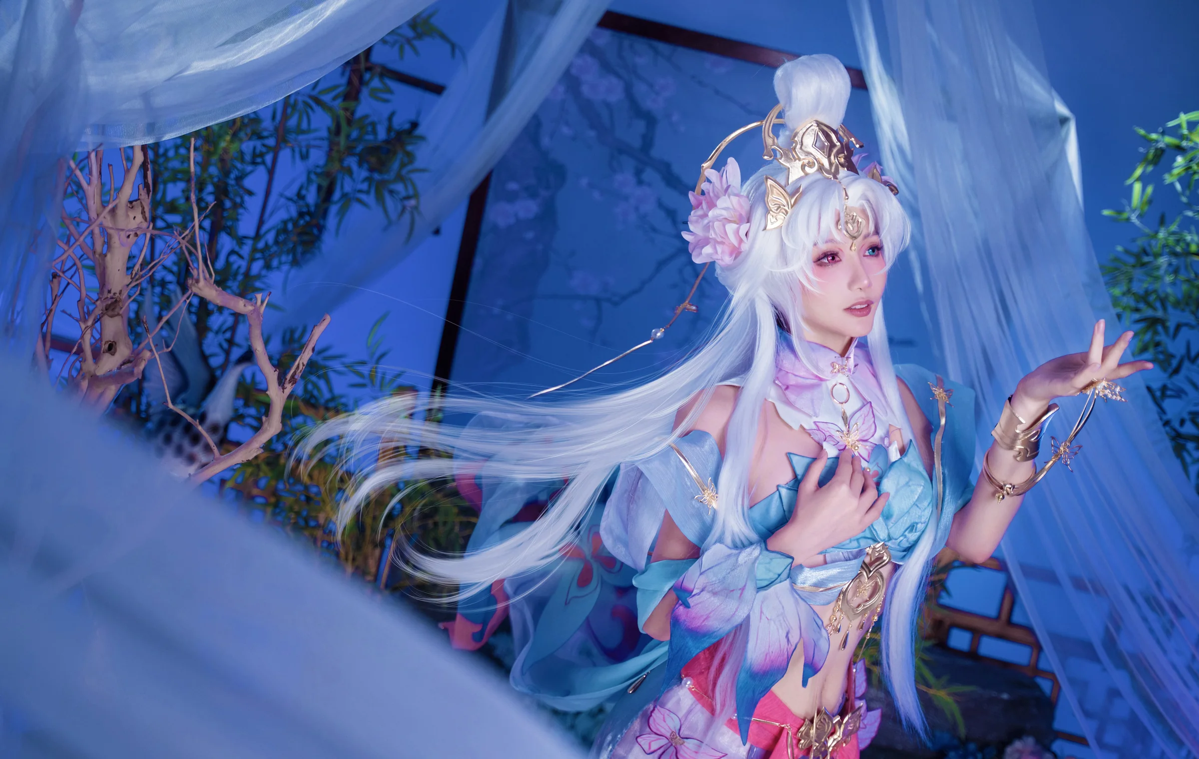 《三国志幻想大陆》明幽貂蝉COS写真