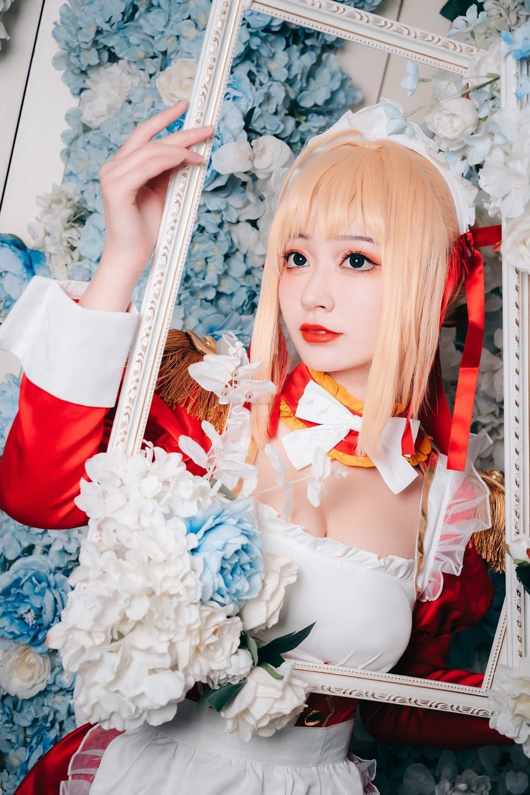 《FGO》尼禄女仆 COS写真