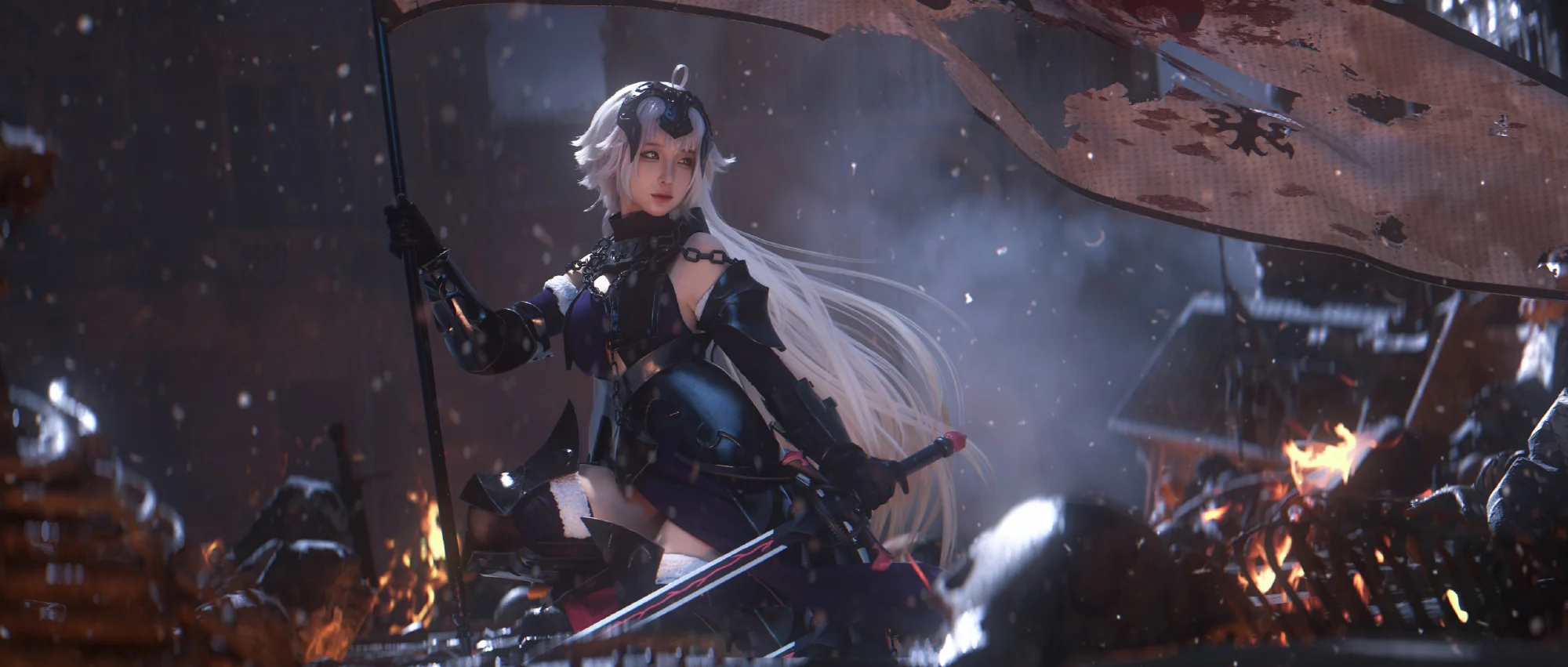 《Fate》贞德COS写真