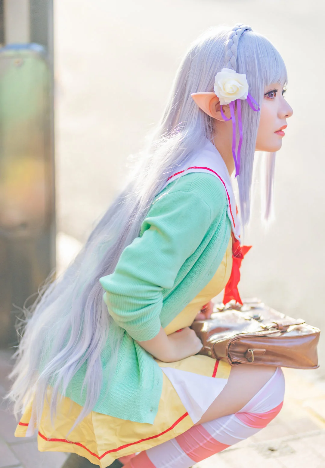 《re:从零开始的异世界生活》艾米莉亚COS写真