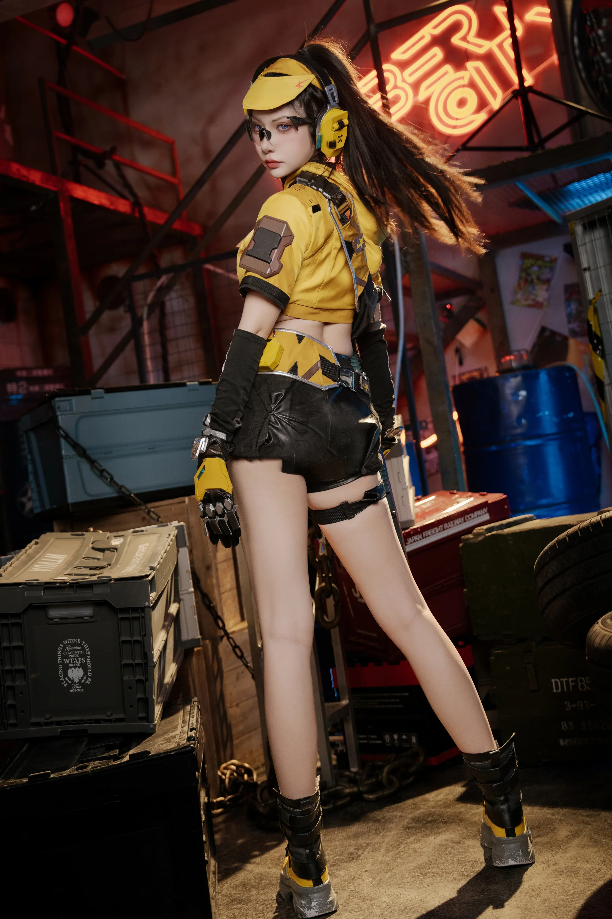 《明日方舟》流星COS写真