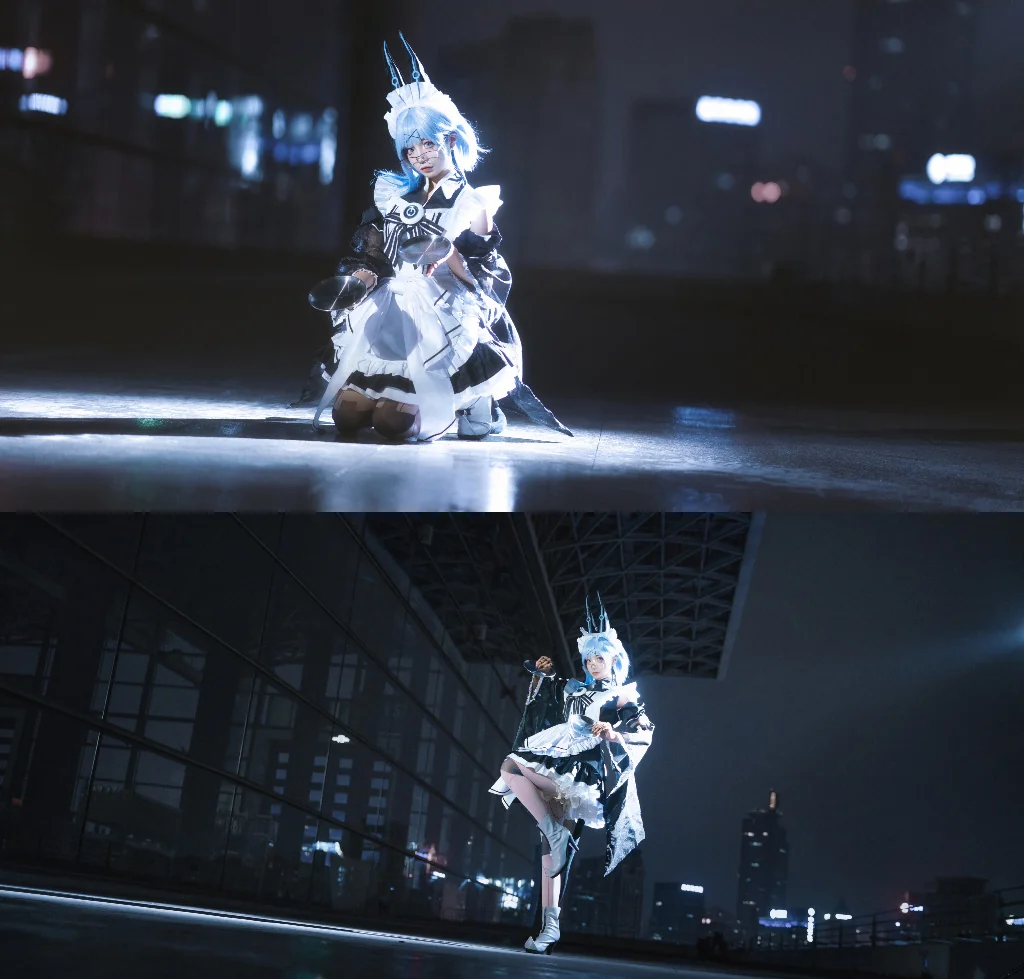 《无期迷途》雷比尼斯 女仆COS写真