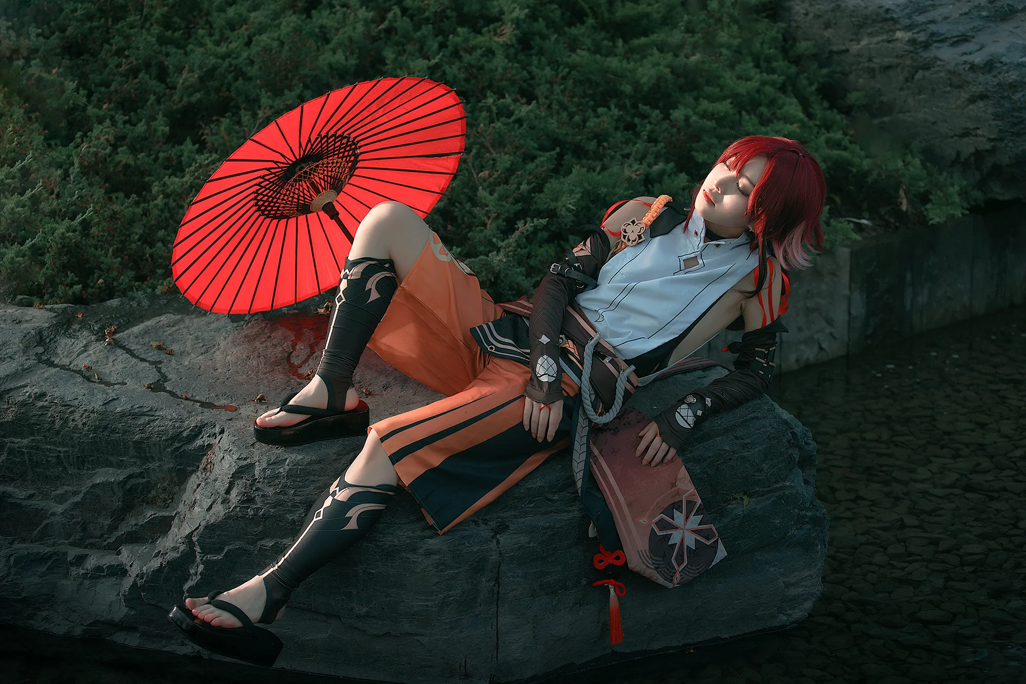 《原神 》鹿野院平藏COS写真