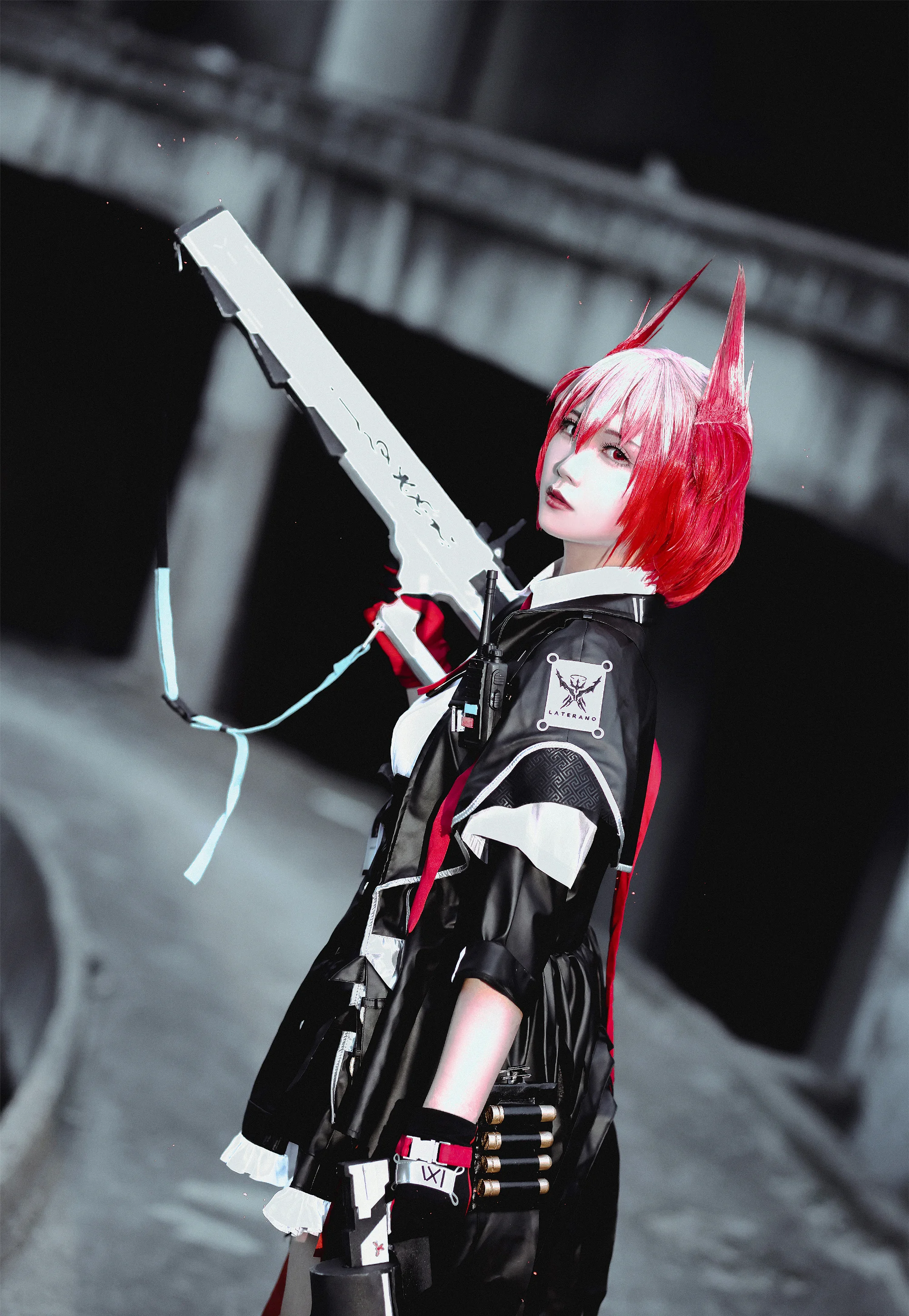 《明日方舟》菲亚梅塔COS写真