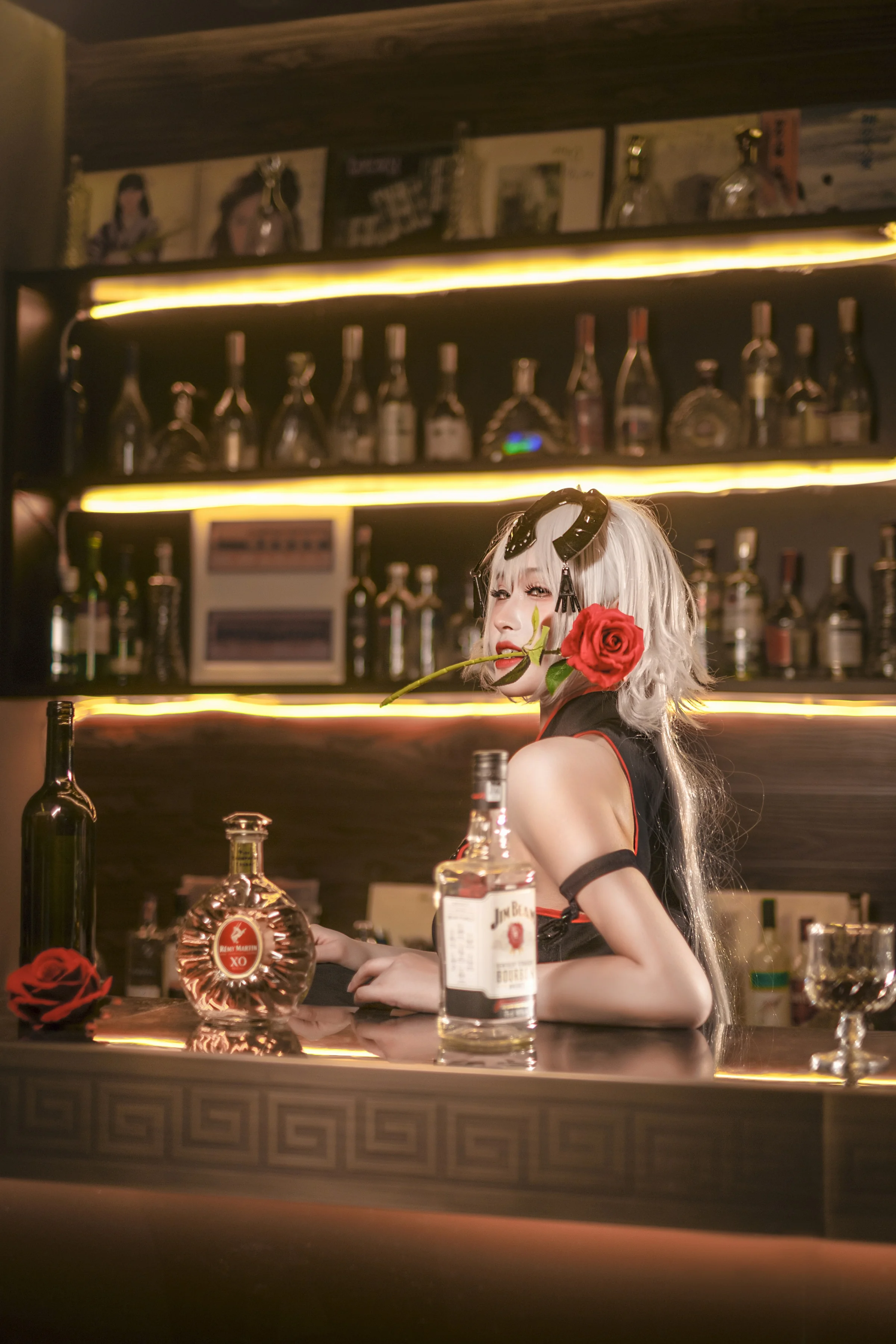 黑贞德旗袍 COS写真 fate 澪绫