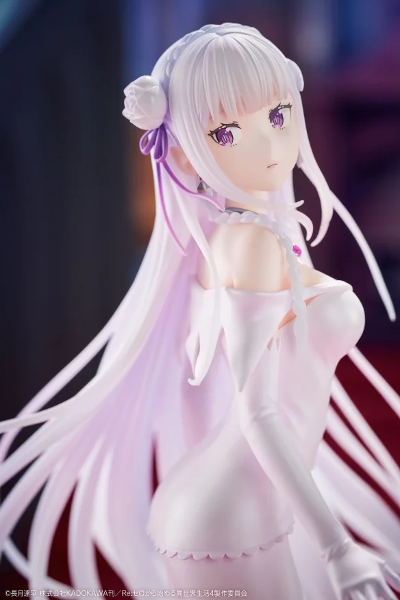 《Re:0》爱蜜莉雅婚纱手办公开 预计2027年7月出货！｜高清图片集