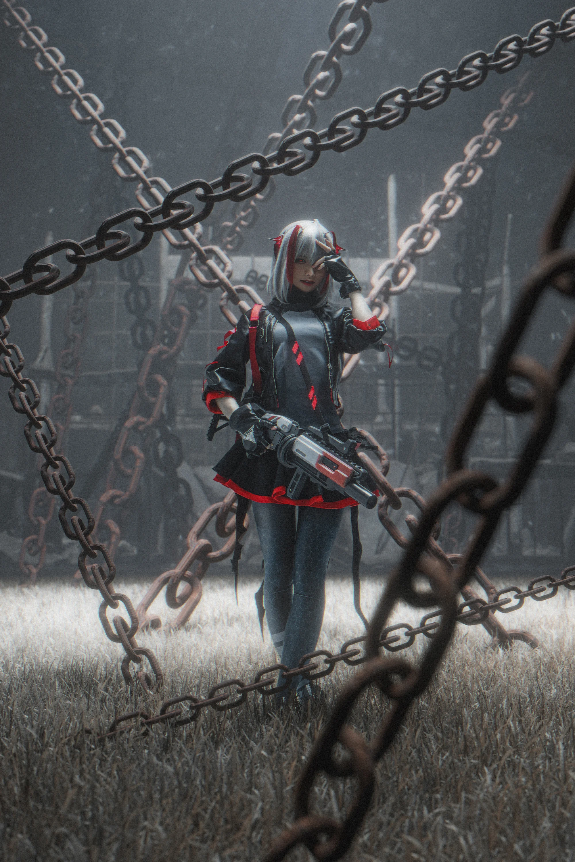 《明日方舟》W COS写真