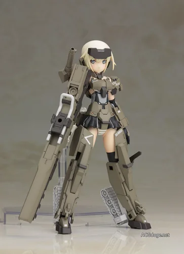 买妹子送光盘， FRAME ARMS GIRL 动画 BD 前两卷限定版附送轰雷、短剑公开｜高清图片集