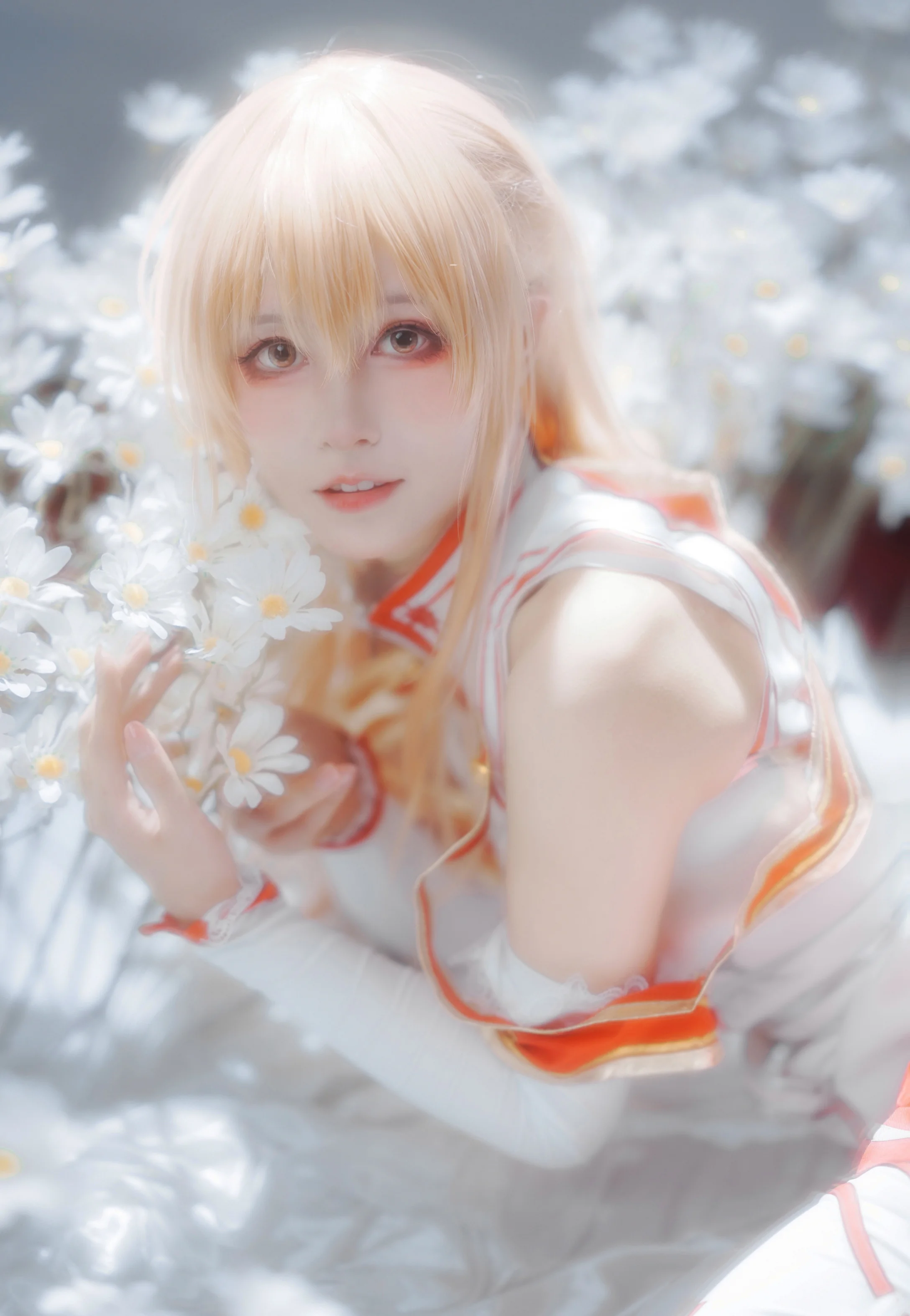 《刀剑神域》亚丝娜COS写真