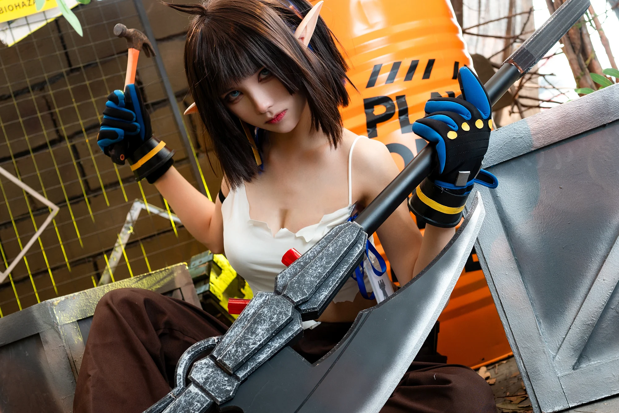 《明日方舟》森蚺COS写真