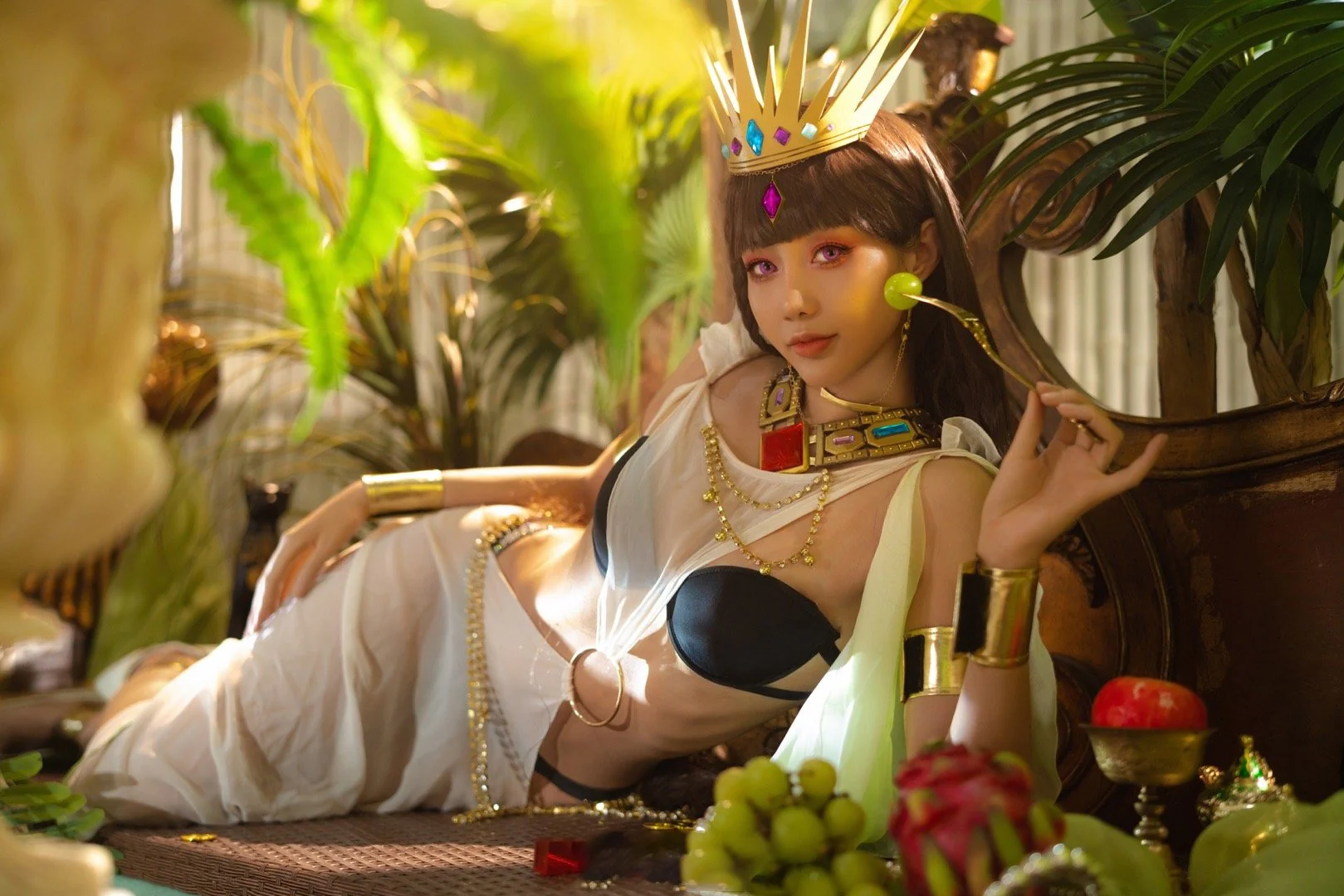 《宿命回响》萨巴女王COS写真