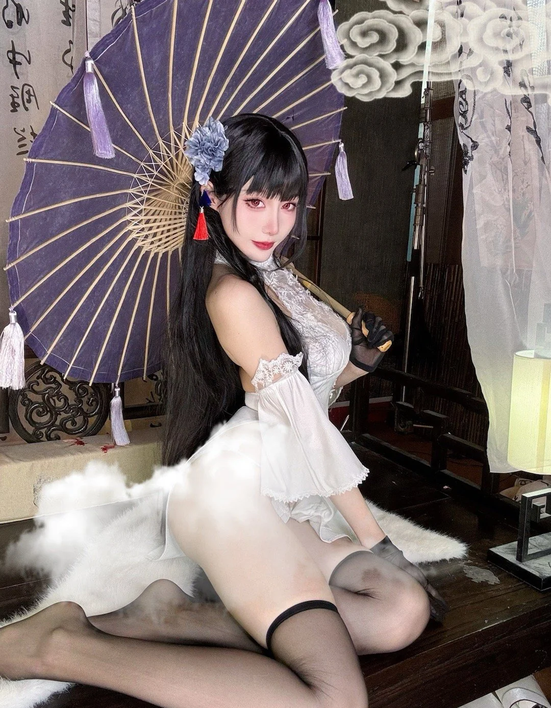 《碧蓝航线》逸仙COS写真