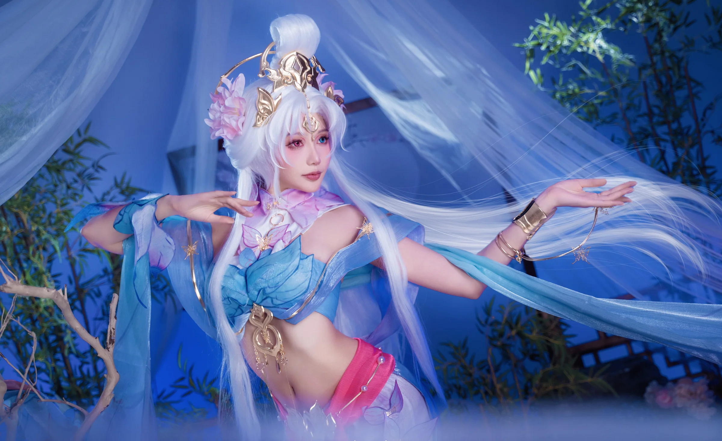 《三国志幻想大陆》明幽貂蝉COS写真