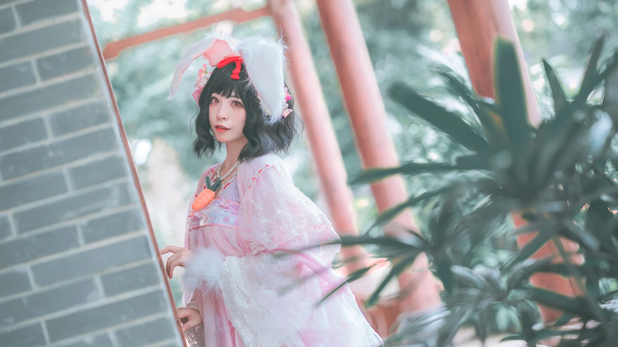 《东方project》因幡帝COS写真