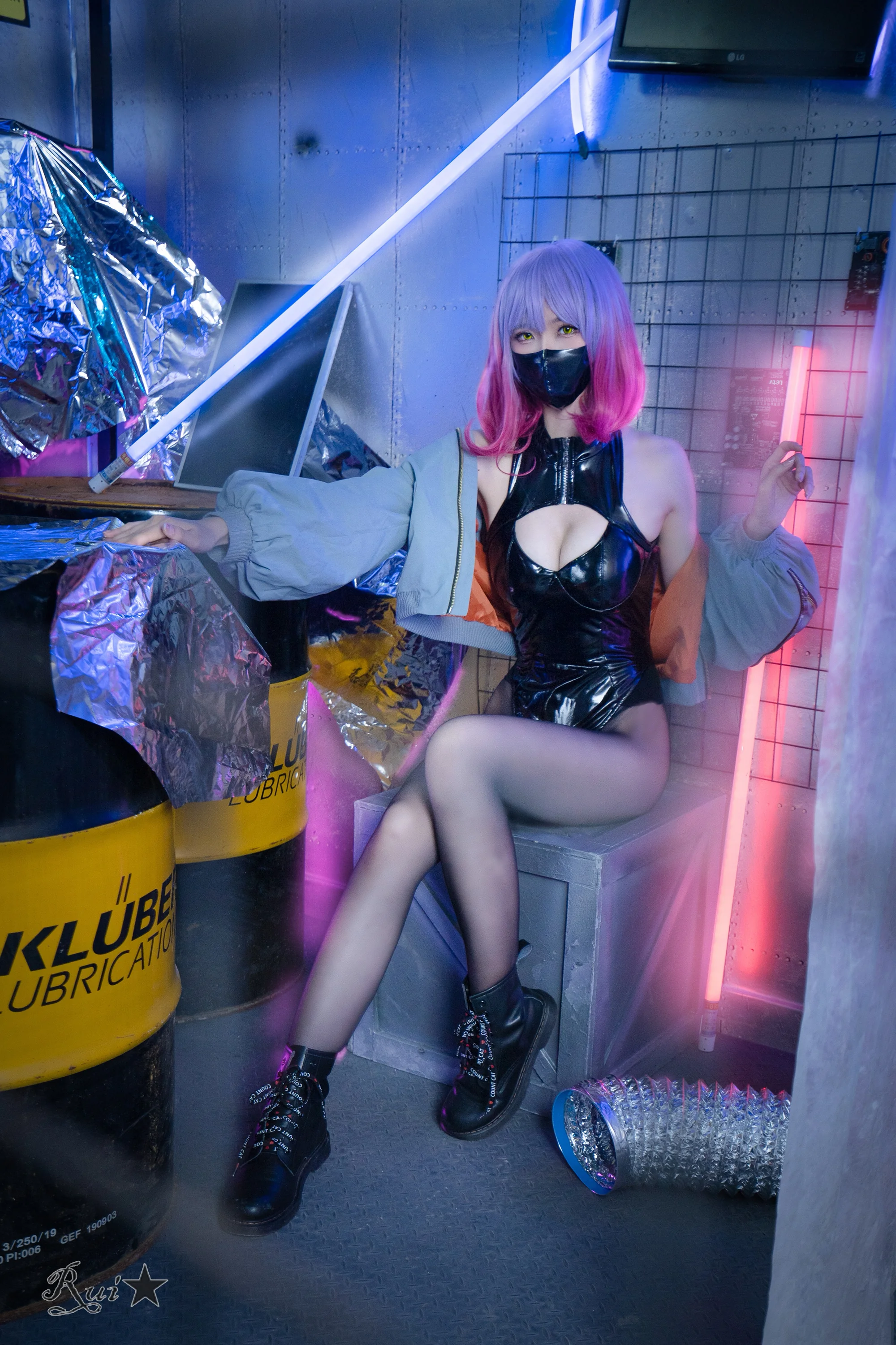 AstrumDesign 口罩露娜COS写真