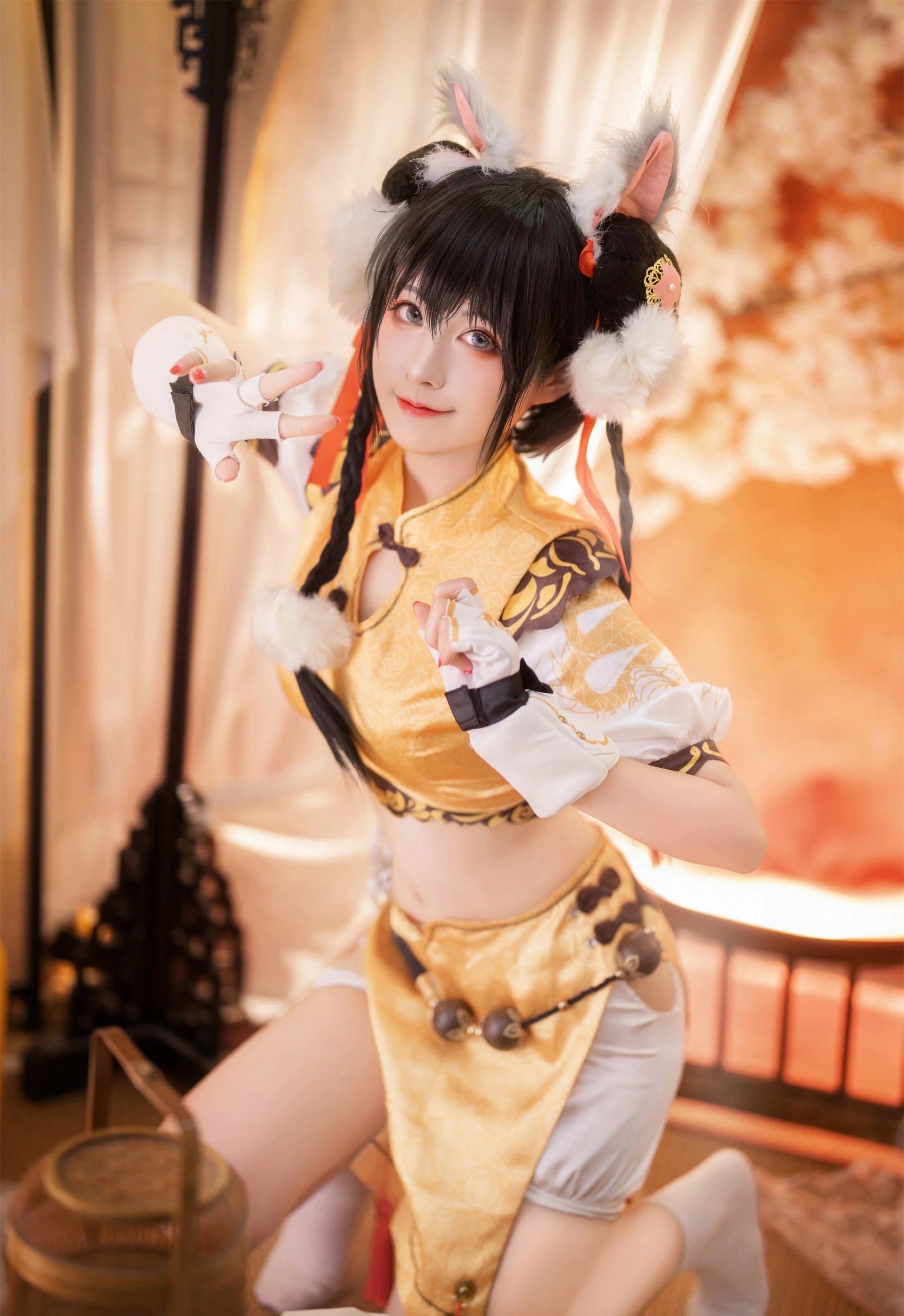 《永劫无间》土御门胡桃COS写真