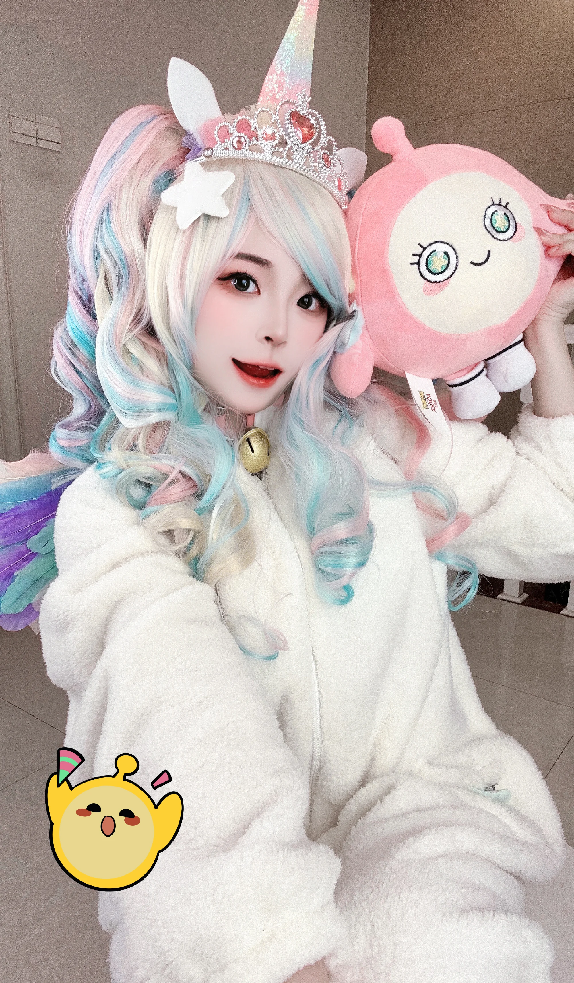 《蛋仔派对》独角兽·芬妮亚COS写真