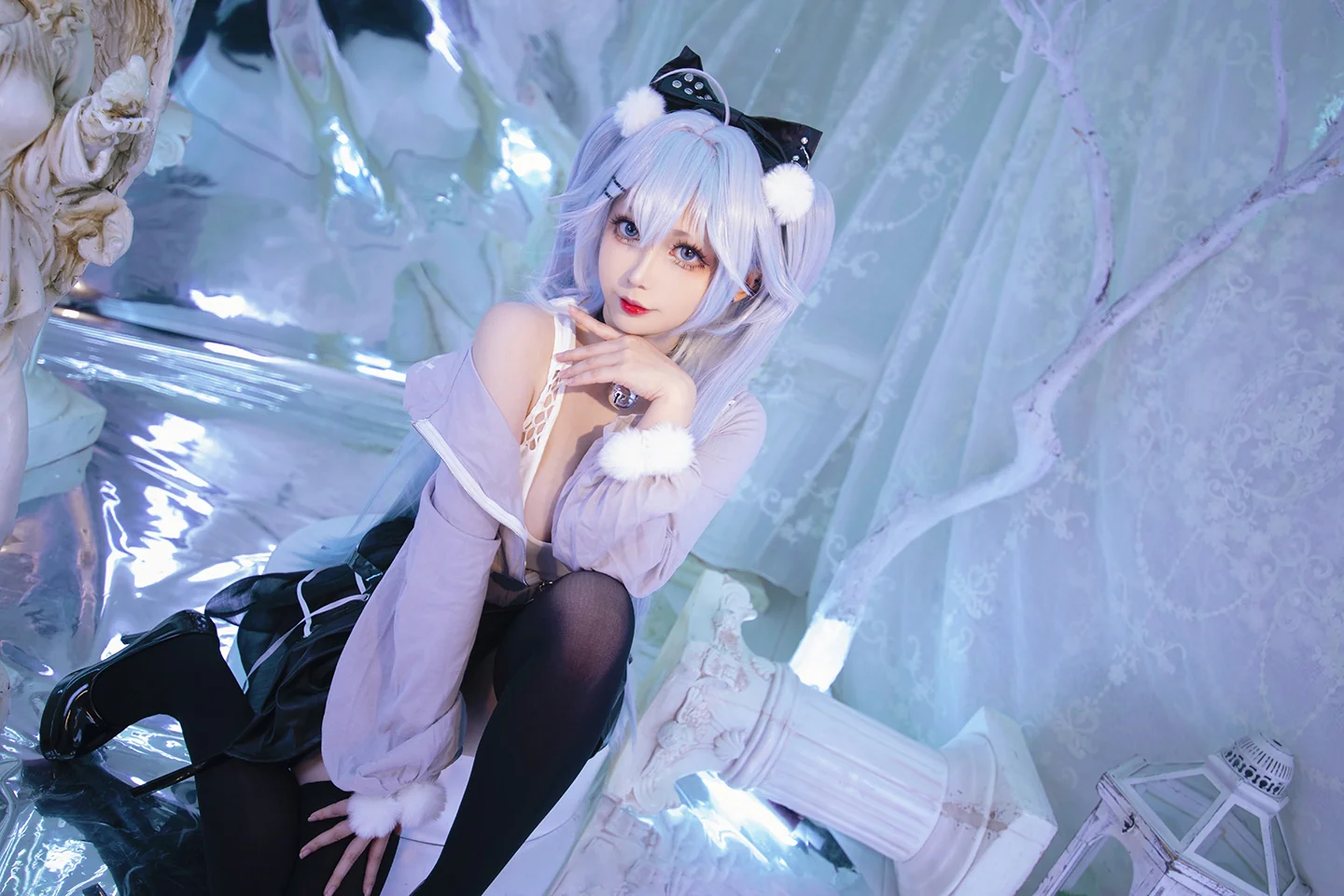 《少女前线:云图计划》芙洛伦COS写真