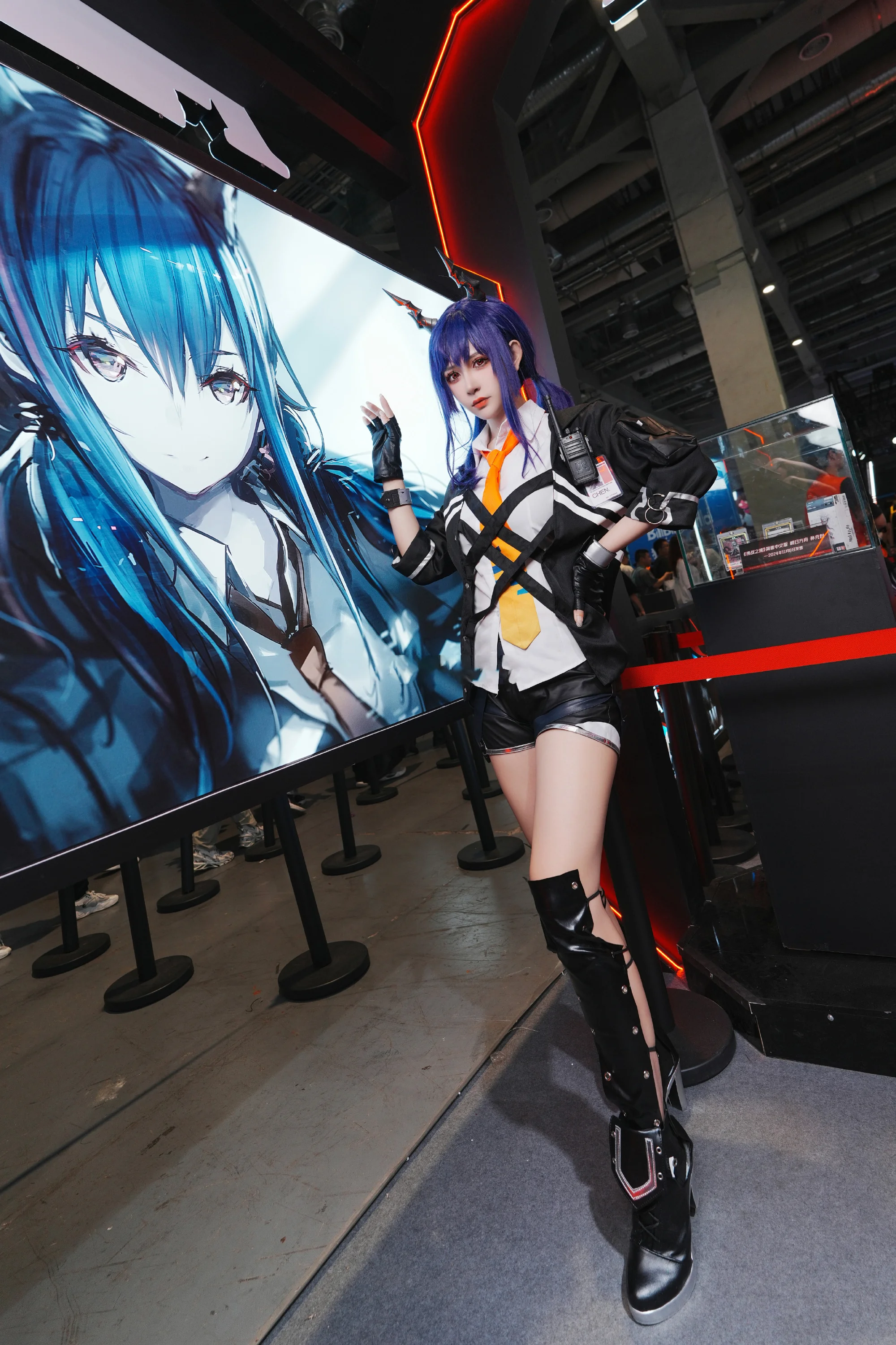 《明日方舟》携战之境 岁红霞COS写真