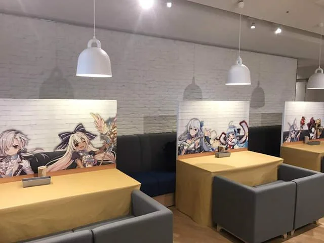 和女神来个心跳加速的约会吧！《白猫project》主题餐厅开业｜高清图片集