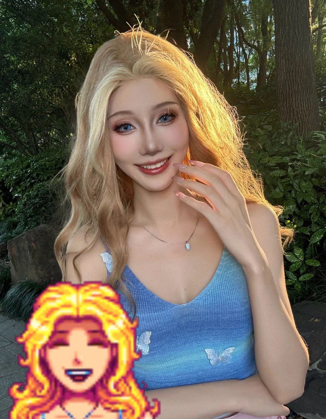 《星露谷物语》海莉COS写真