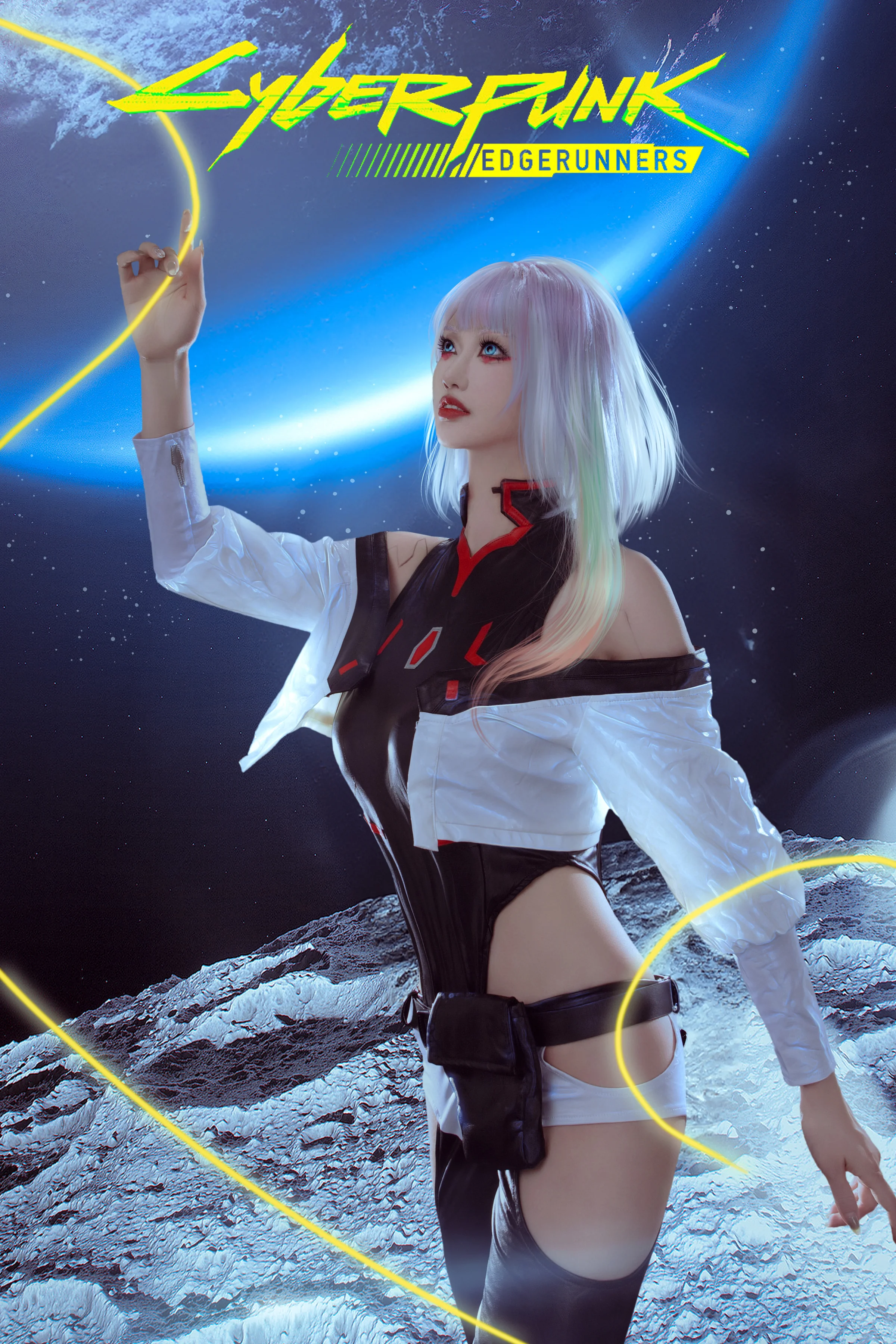 赛博朋克2077边缘行者Lucy COS写真