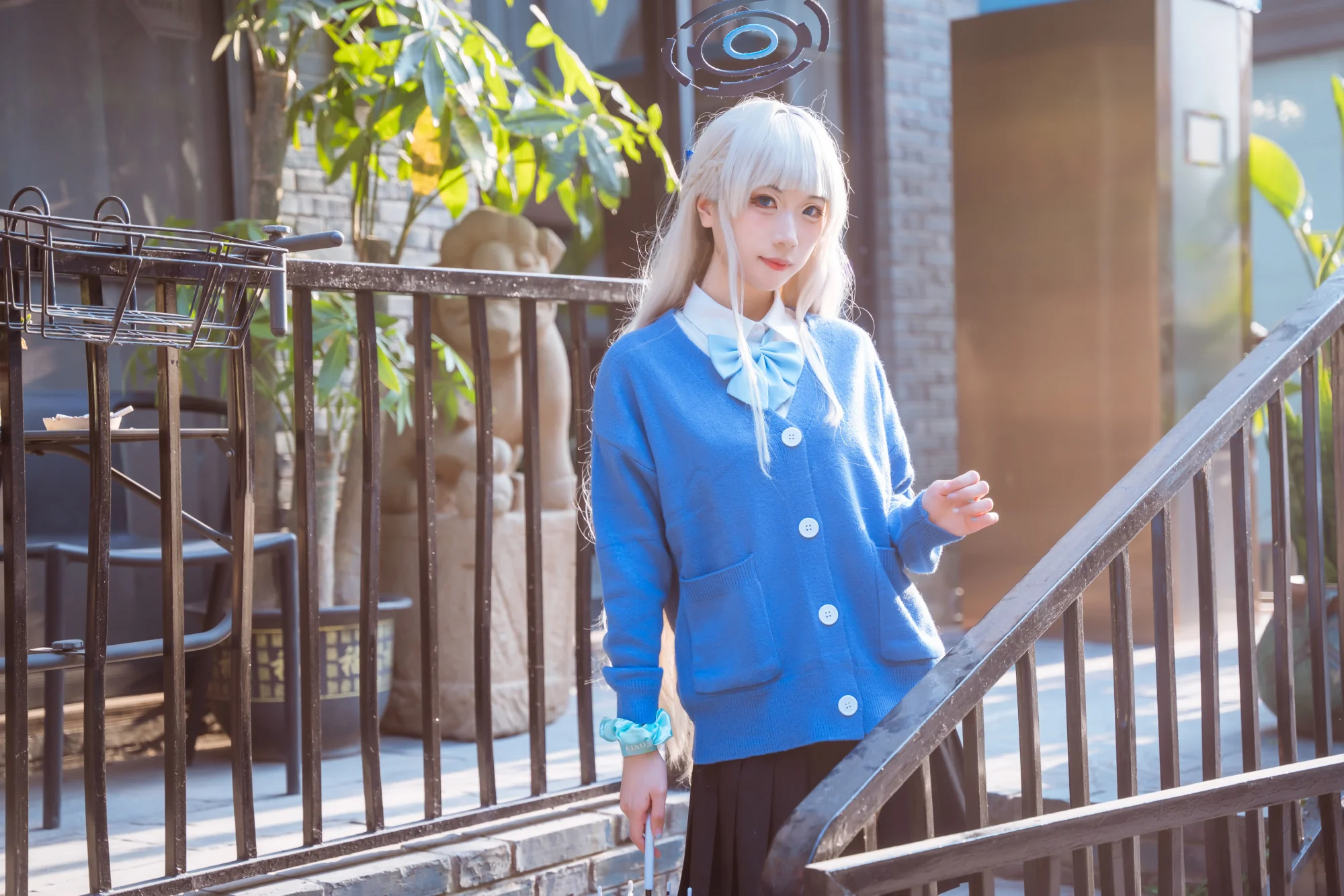 《碧蓝档案#》toki制服COS写真