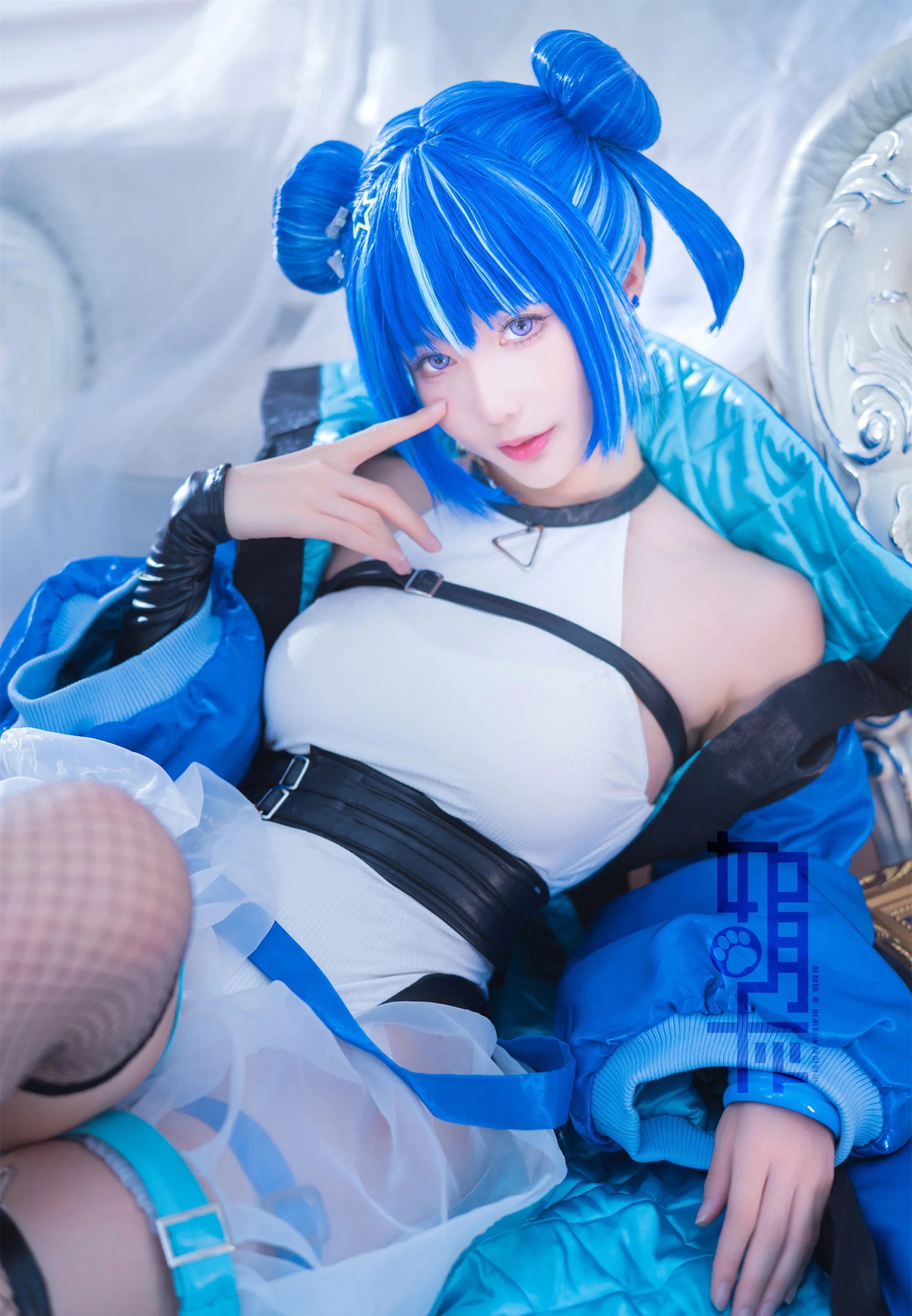 《游戏王》邪恶双子璃拉COS写真