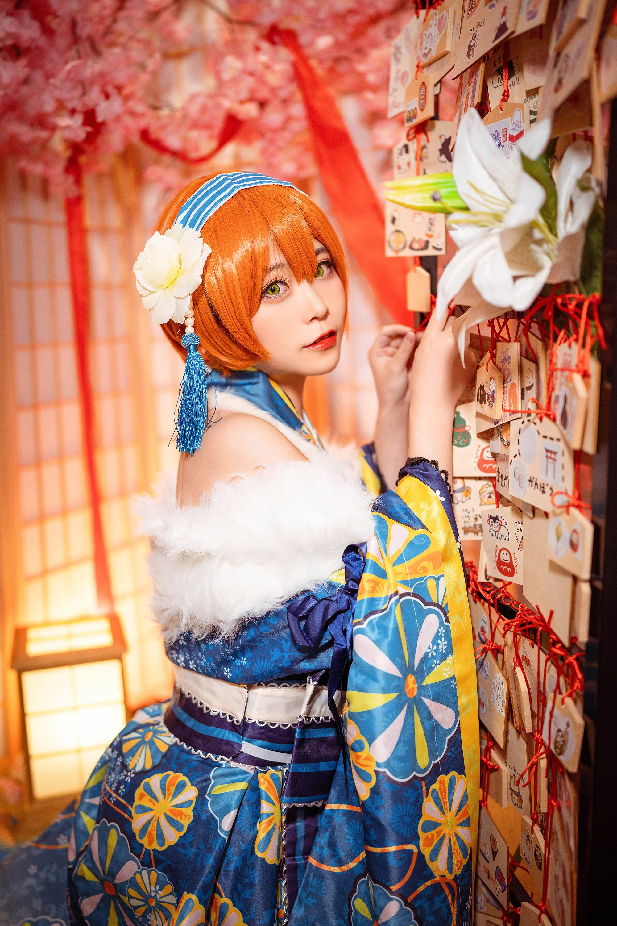 《LoveLive!》 ​星空凛正月和服觉醒 COS写真