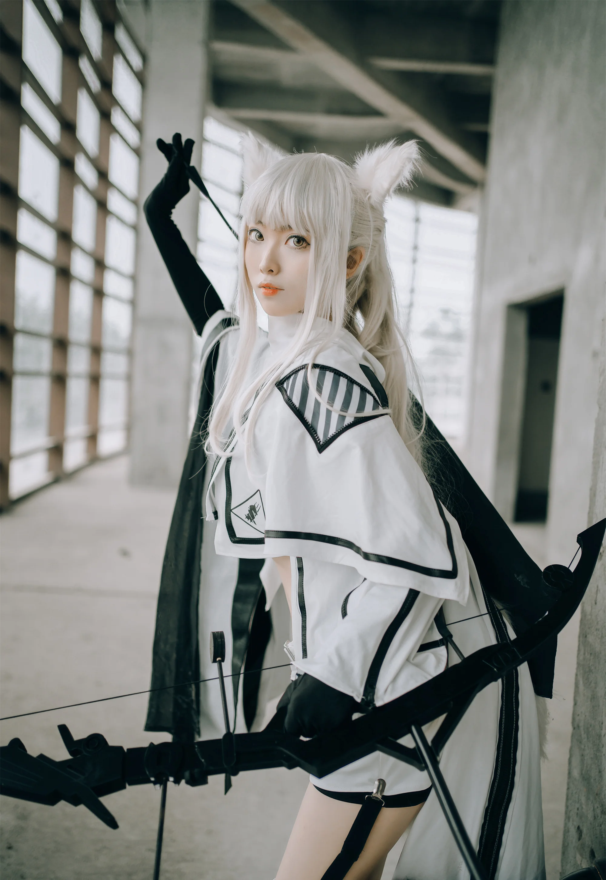 《明日方舟》白金COS写真