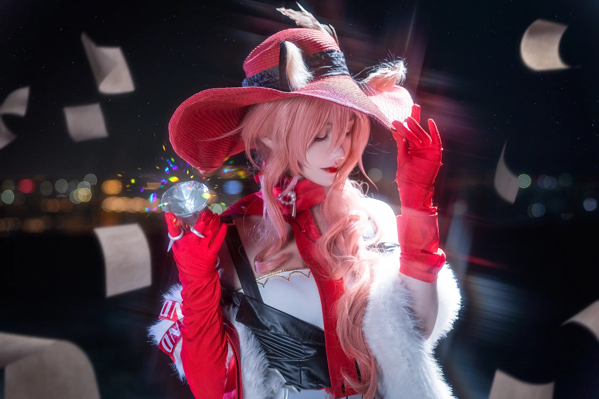 《明日方舟》海蒂COS写真