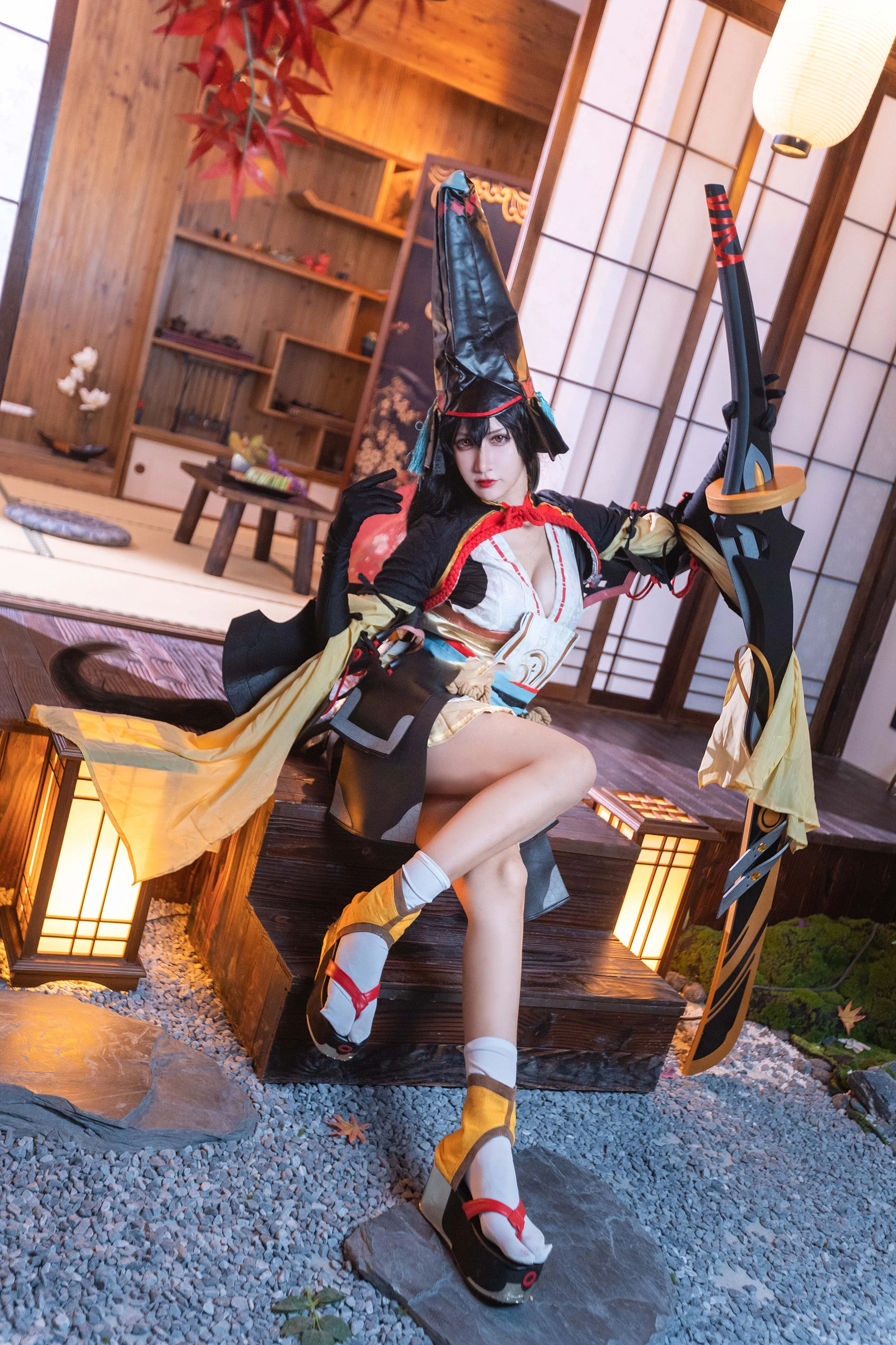 《永劫无间》妖刀姬COS写真