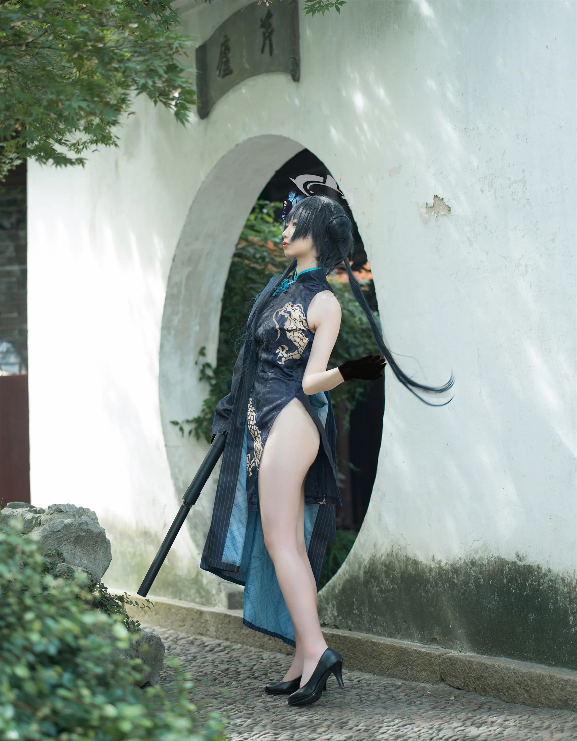 《蔚蓝档案》妃咲COS写真