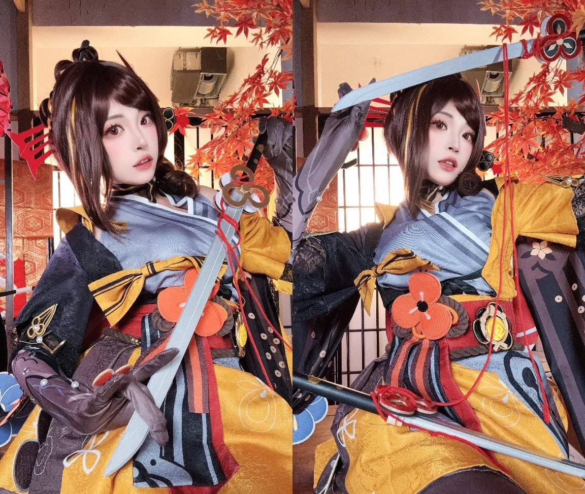 《原神》千织COS写真