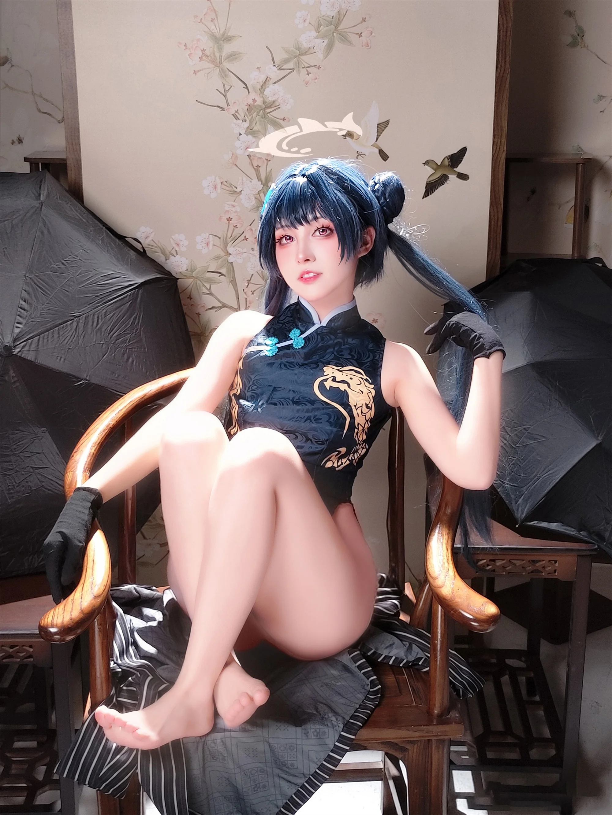 《碧蓝档案》妃咲COS写真