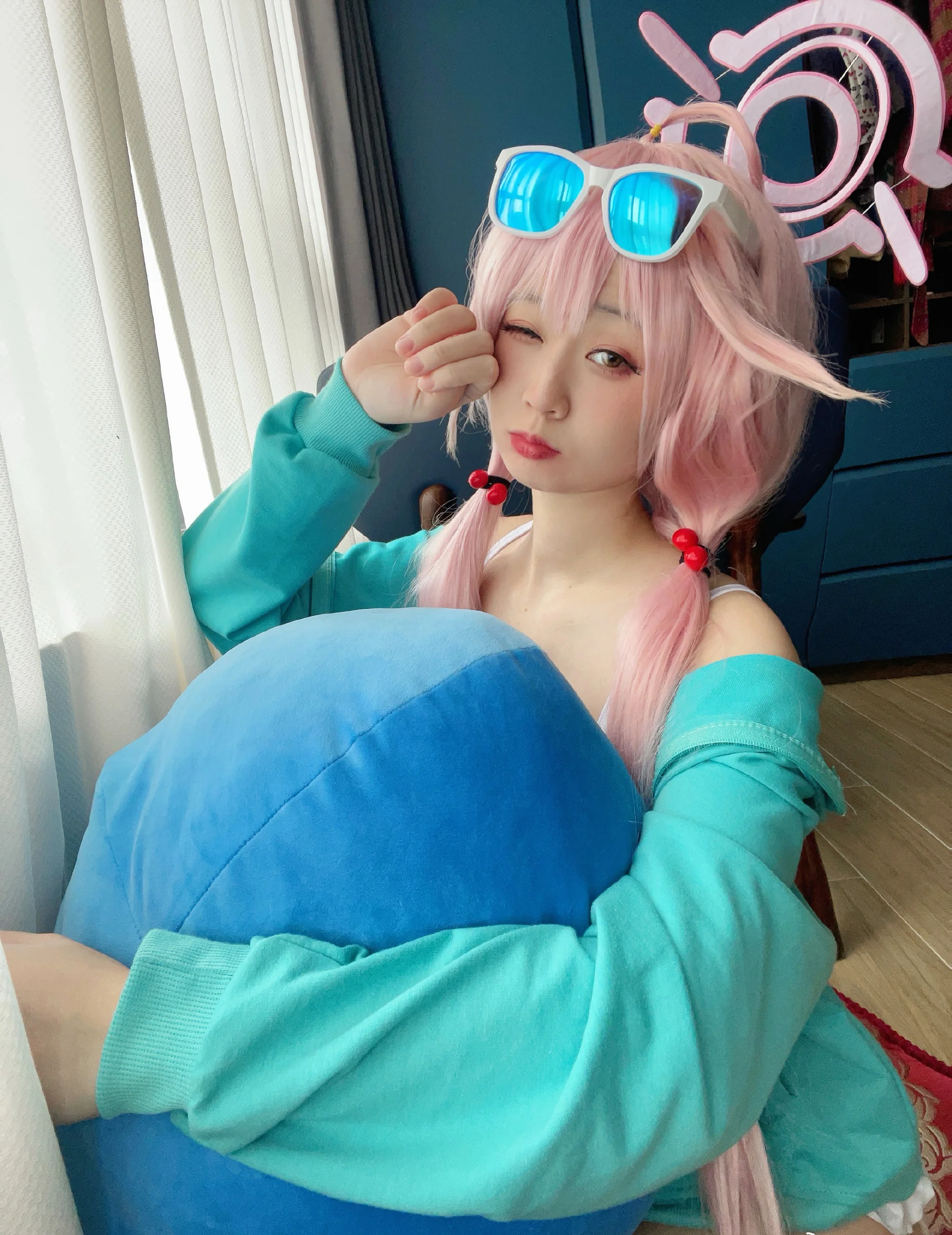 《蔚蓝档案》水星野COS写真