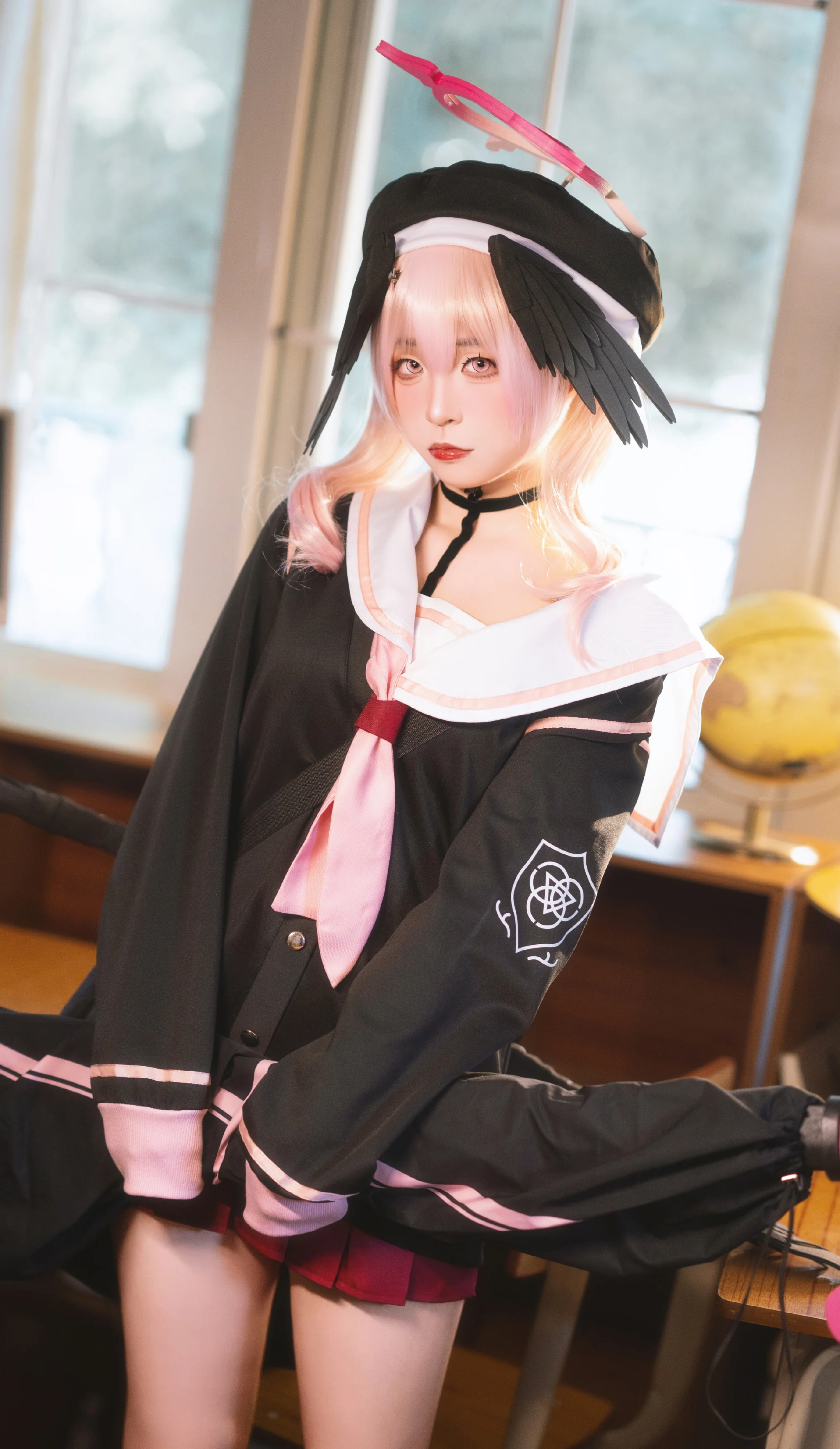 《蓝档案》下江小春COS写真