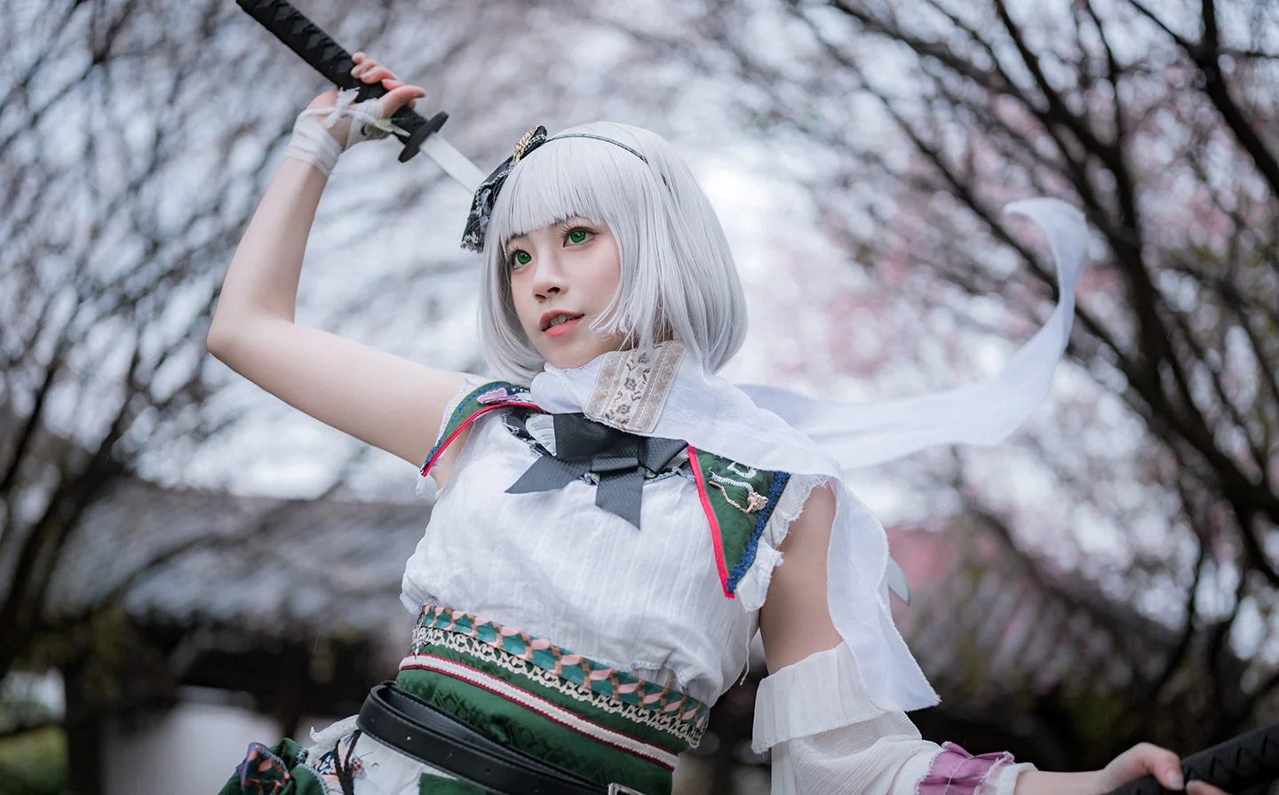《东方project》魂魄妖梦COS写真