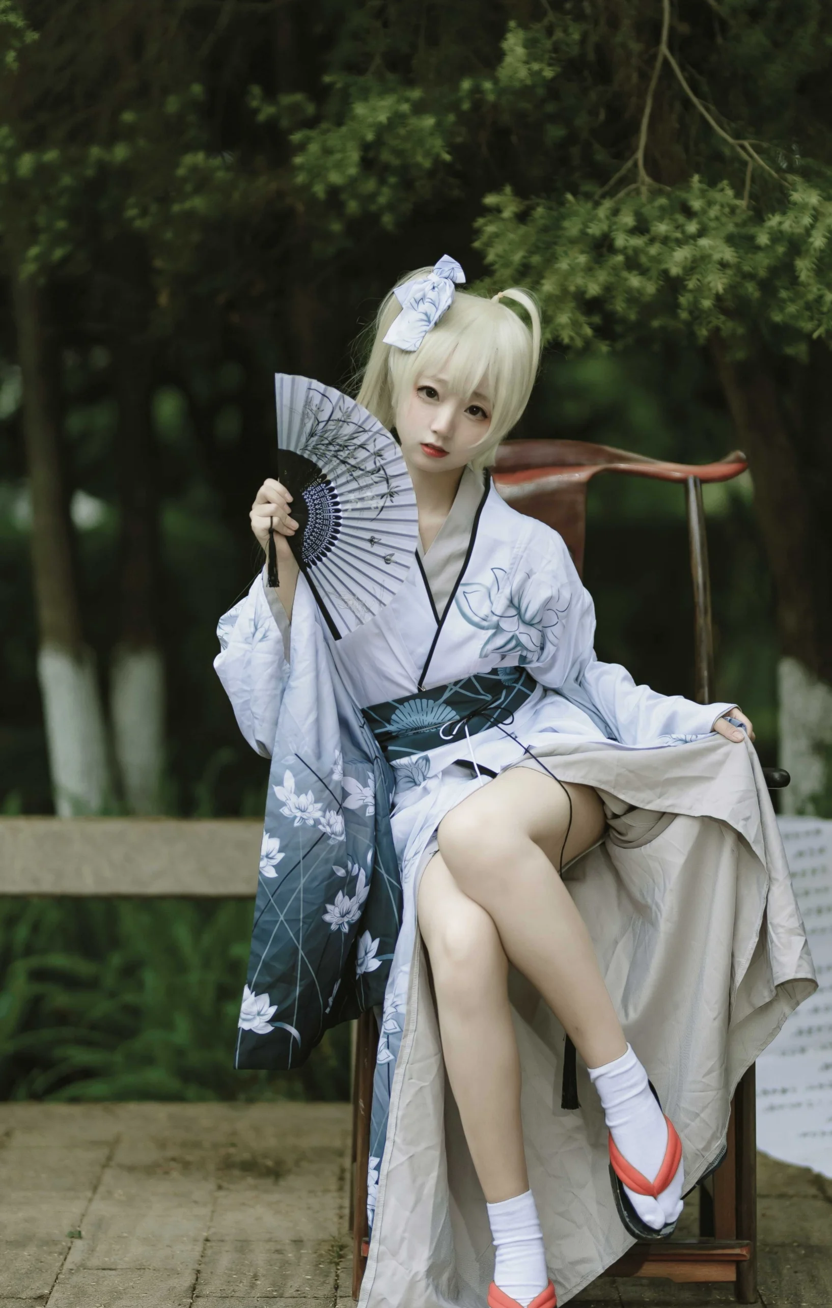 春日野穹和服白浴袍｜高清图片集