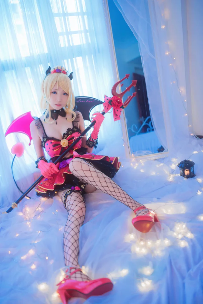 《LOVE LIVE！》绚濑绘里 小恶魔觉醒 COS写真~