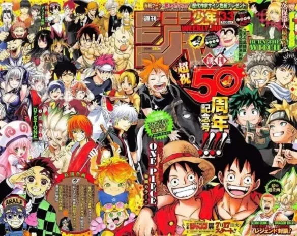 《周刊少年Jump》黄金时代落幕 发行量首度跌破百万｜高清图片集